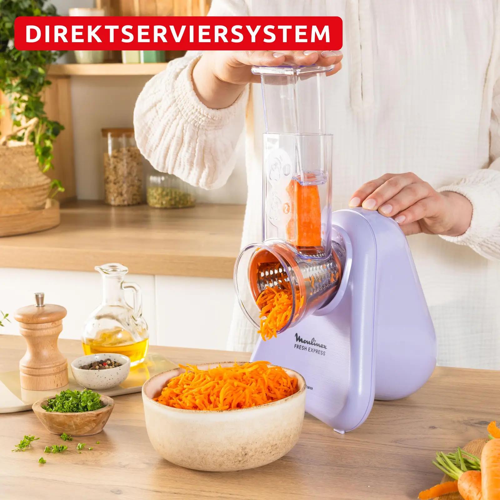 Moulinex Fresh Express 4-in-1 köögiriiv lila, kompaktne – lisavaade