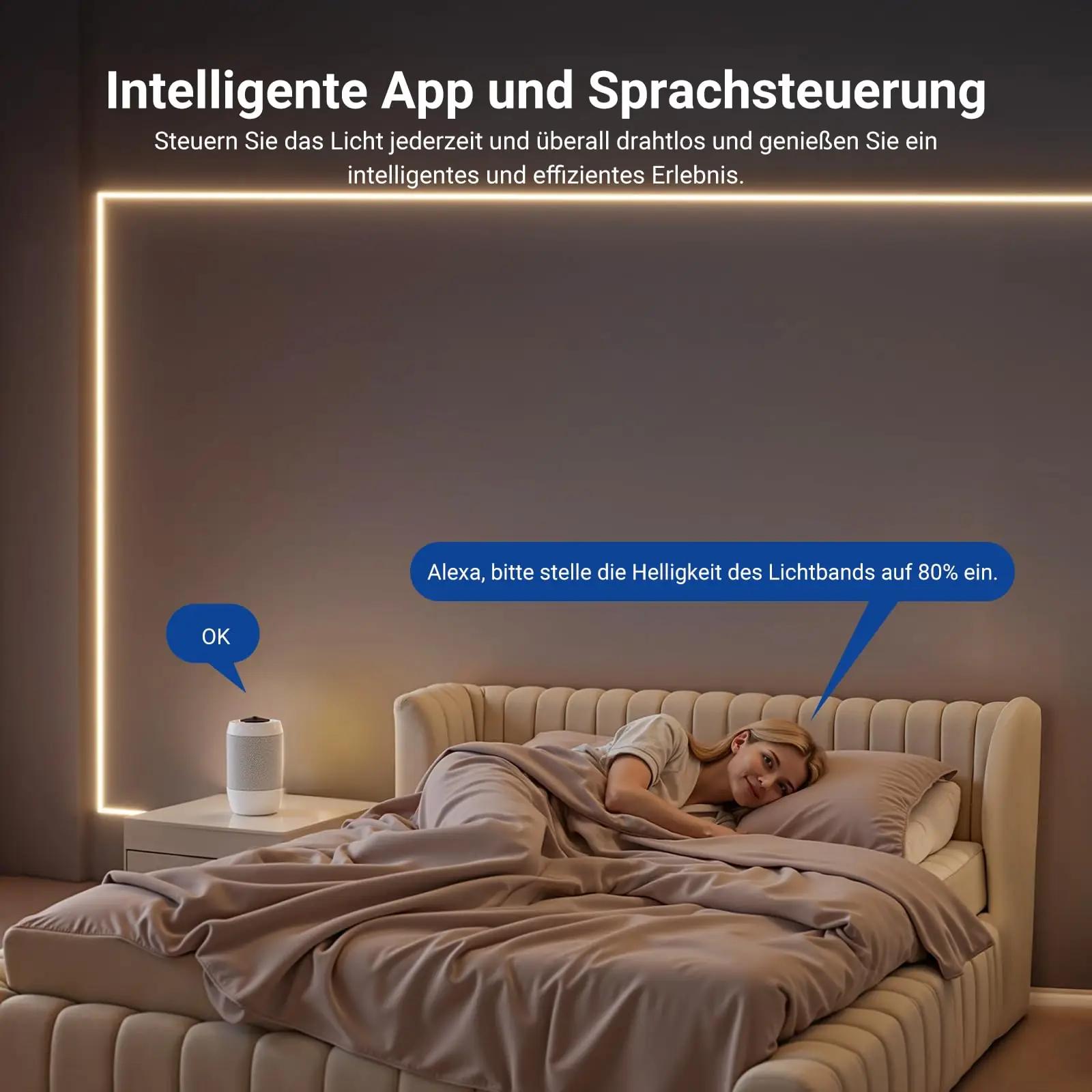 NEEWER värviline 5m LED-riba — reguleeritav ja veekindel – pilt 6