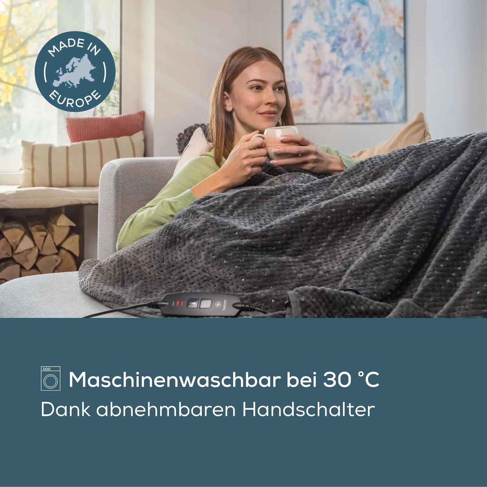 Beurer pehme elektriline tekk 180×130 cm – pakend ja tarvikud