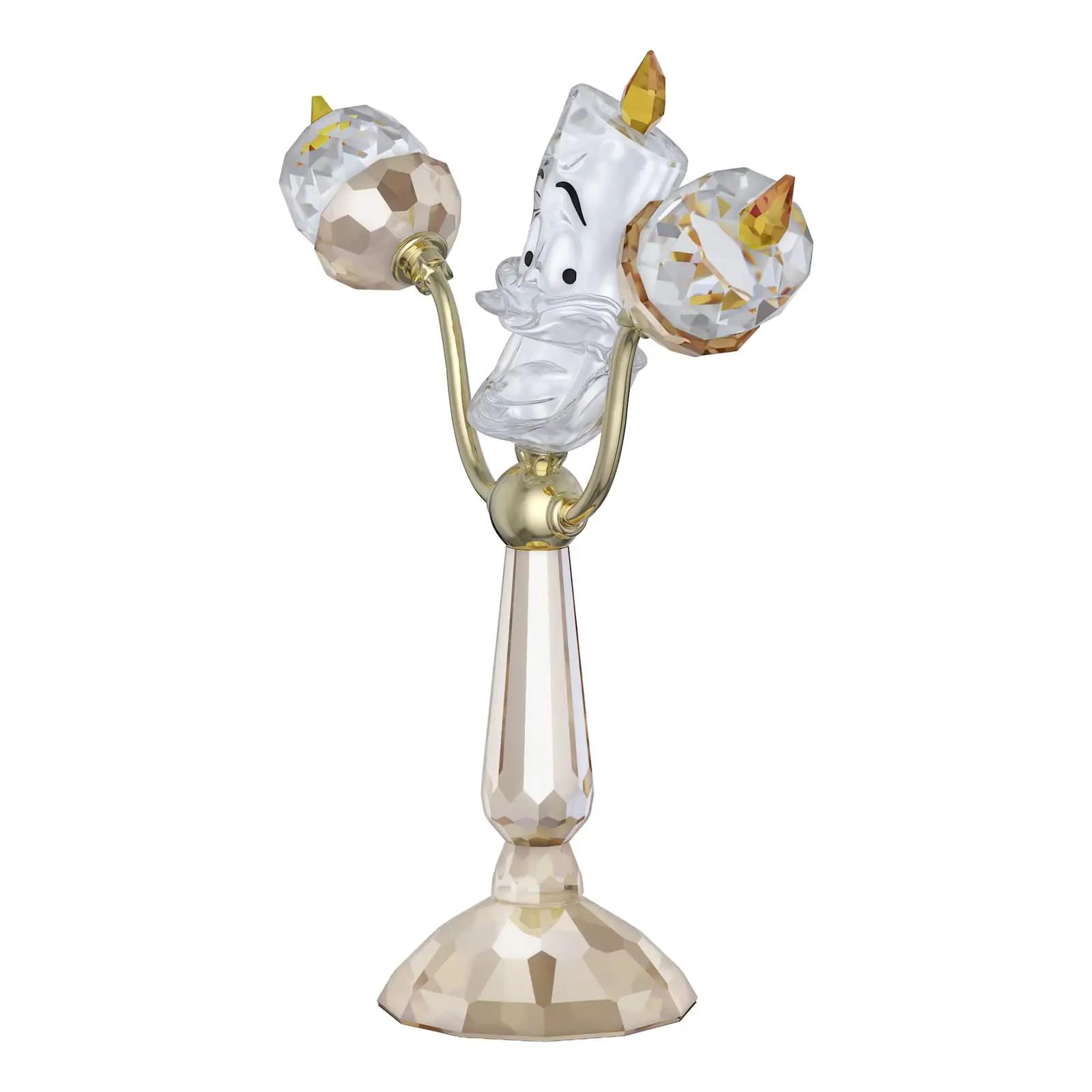 Swarovski kristallfiguur Lumiere – elegantne kodukaunistus – detailne vaade