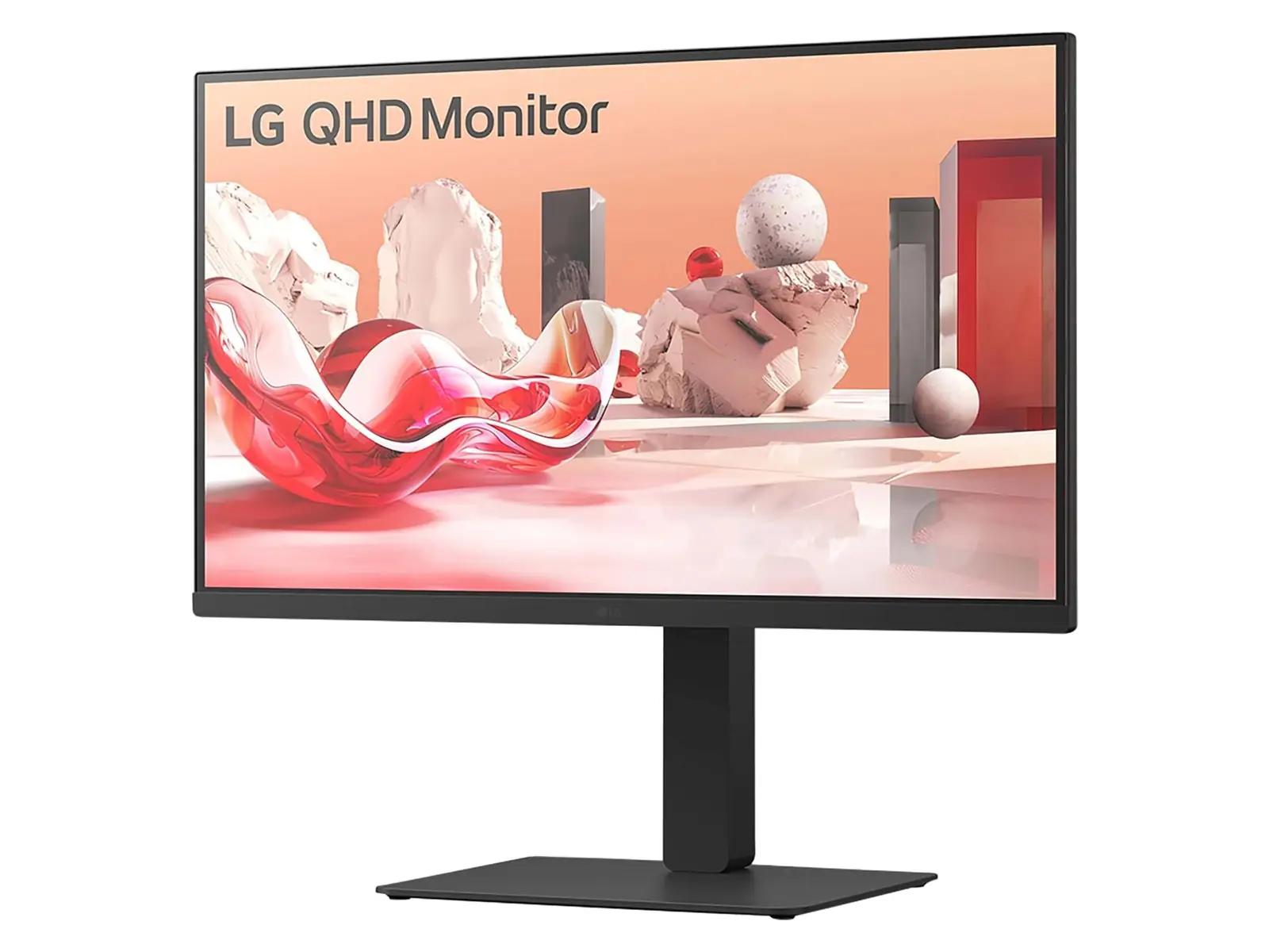 LG 27″ IPS QHD monitor – teravus ja mugav töökeskkond – pakend ja tarvikud