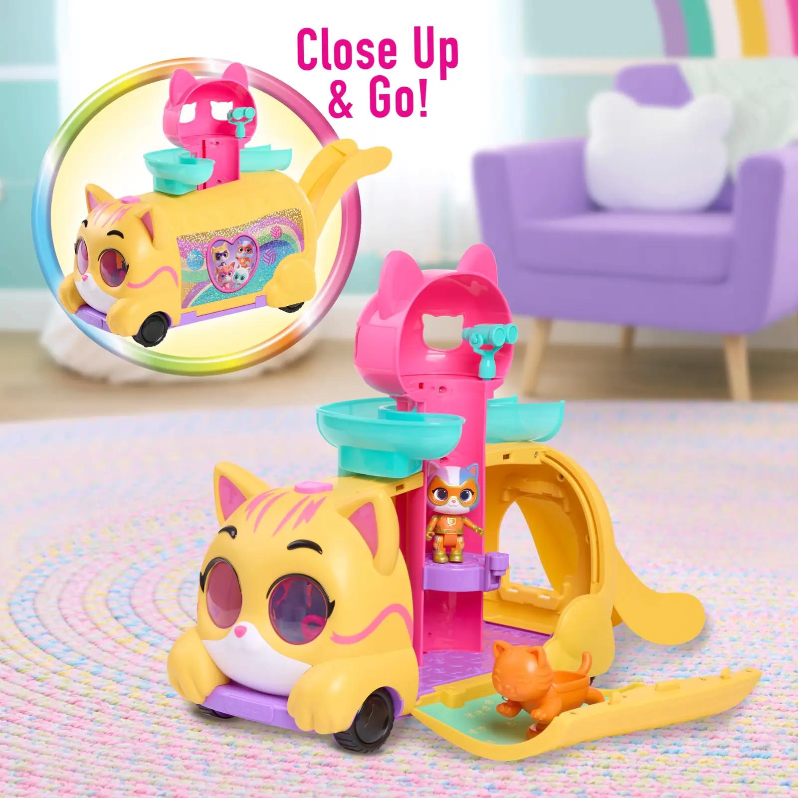 Just Play SuperKitties mängukomplekt lastele — helid ja valgus – lisavaade