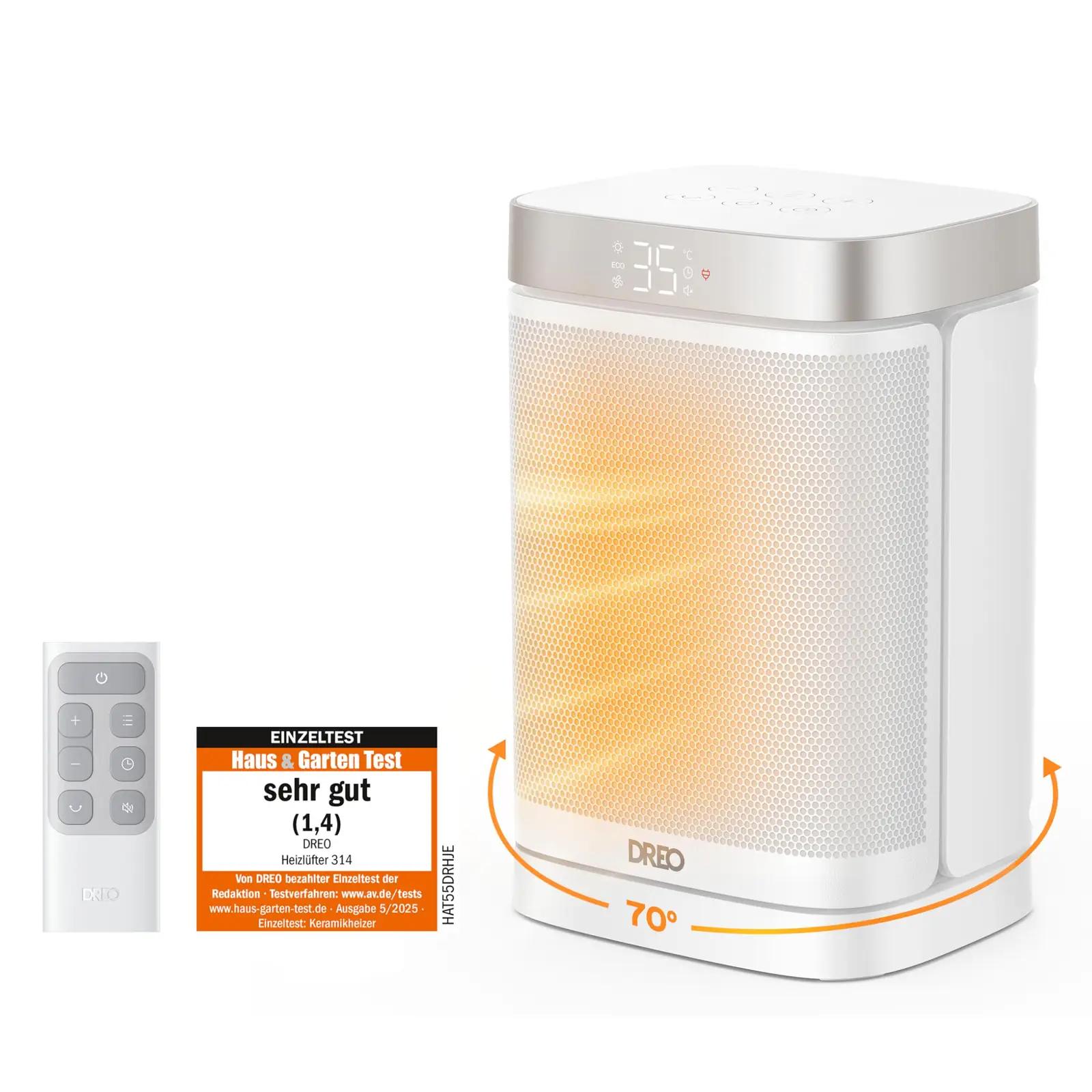 Dreo DR-HSH004 White elektrilised küttekehad – toote esivaade