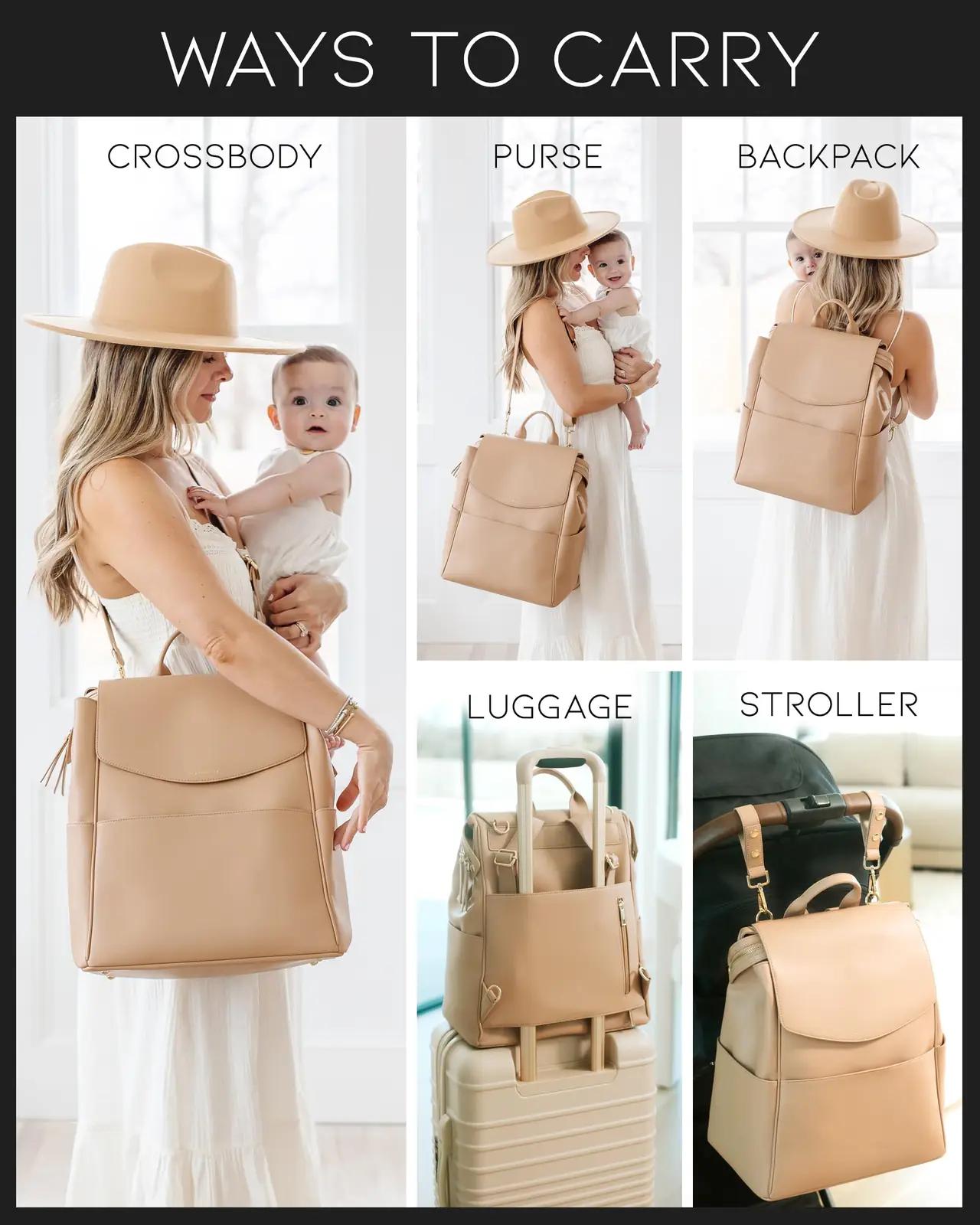 MIA + SOPHIA elegantsne kunstnahast mähkmejani Rucksack – pilt 6