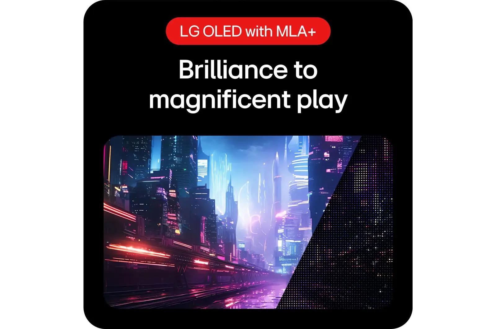 LG OLED 27″ Ultragear – kõrge värvitäpsus ja mängukõlblik 240Hz – detailne vaade