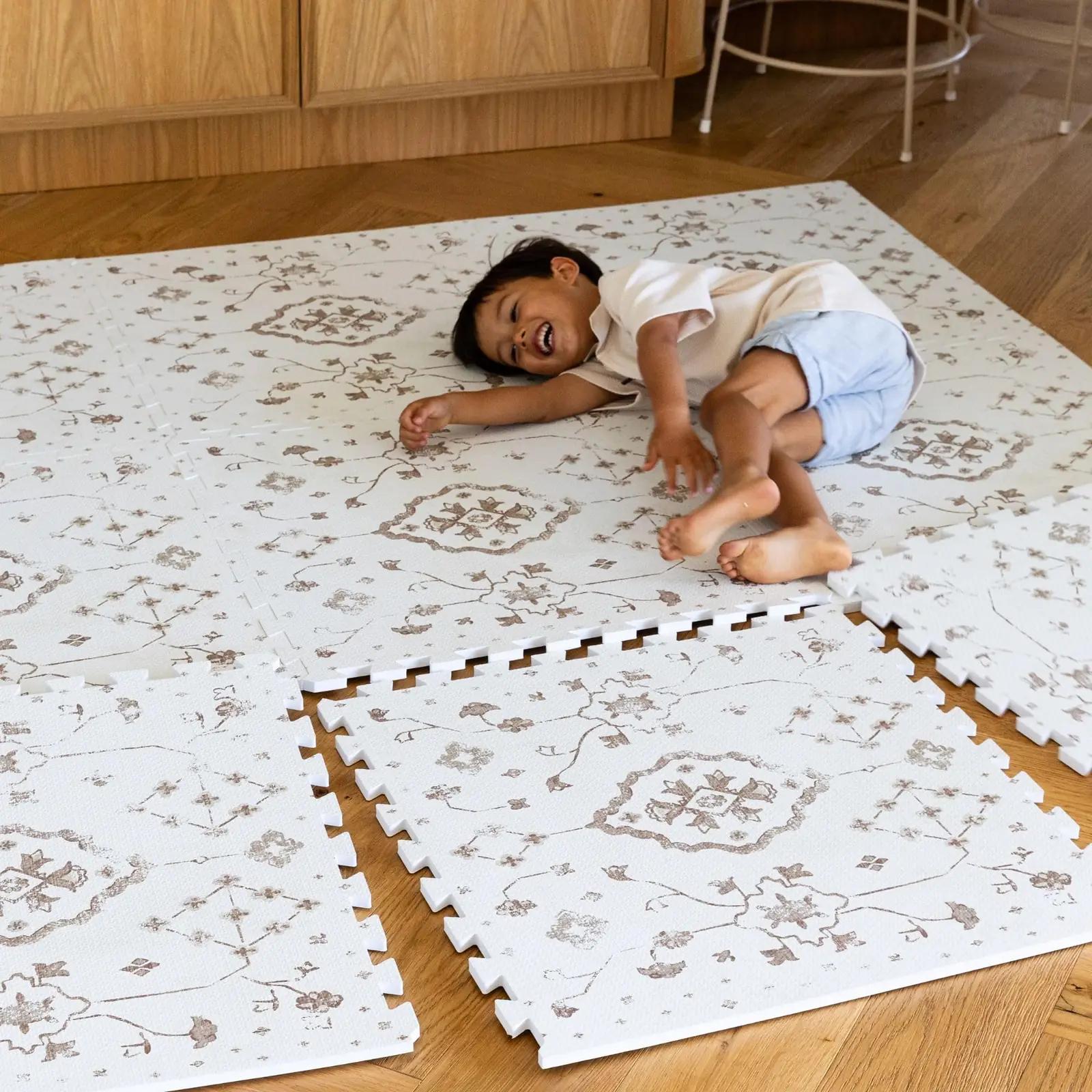 Lillefolk pehme EVA mängumatt 1,8×1,8 m – Vintage