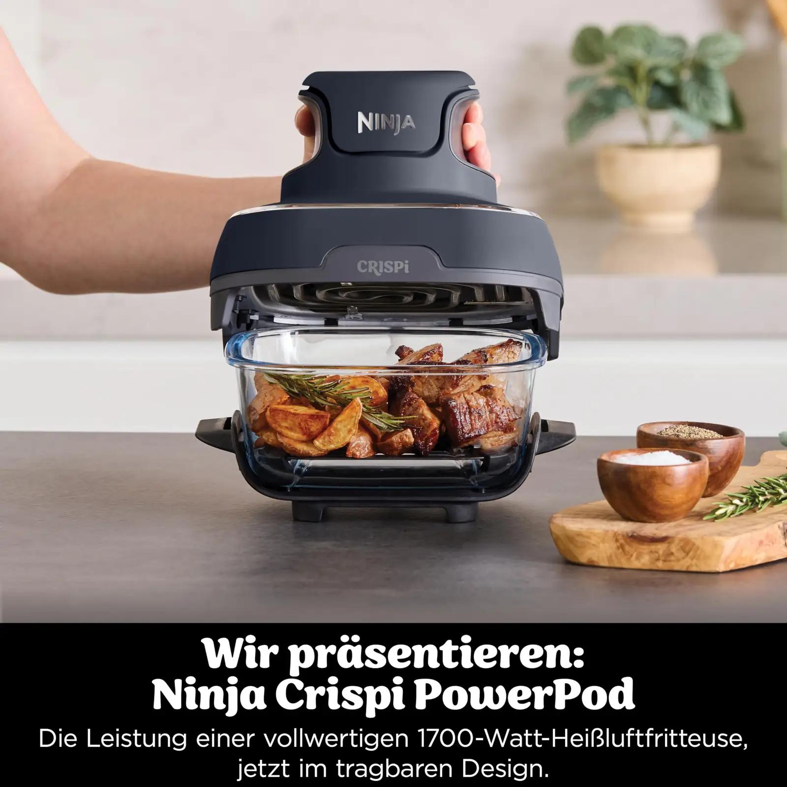 Ninja kompaktne õhufritüür 3,8 l – mitmeotstarbeline köögiseade – pakend ja tarvikud