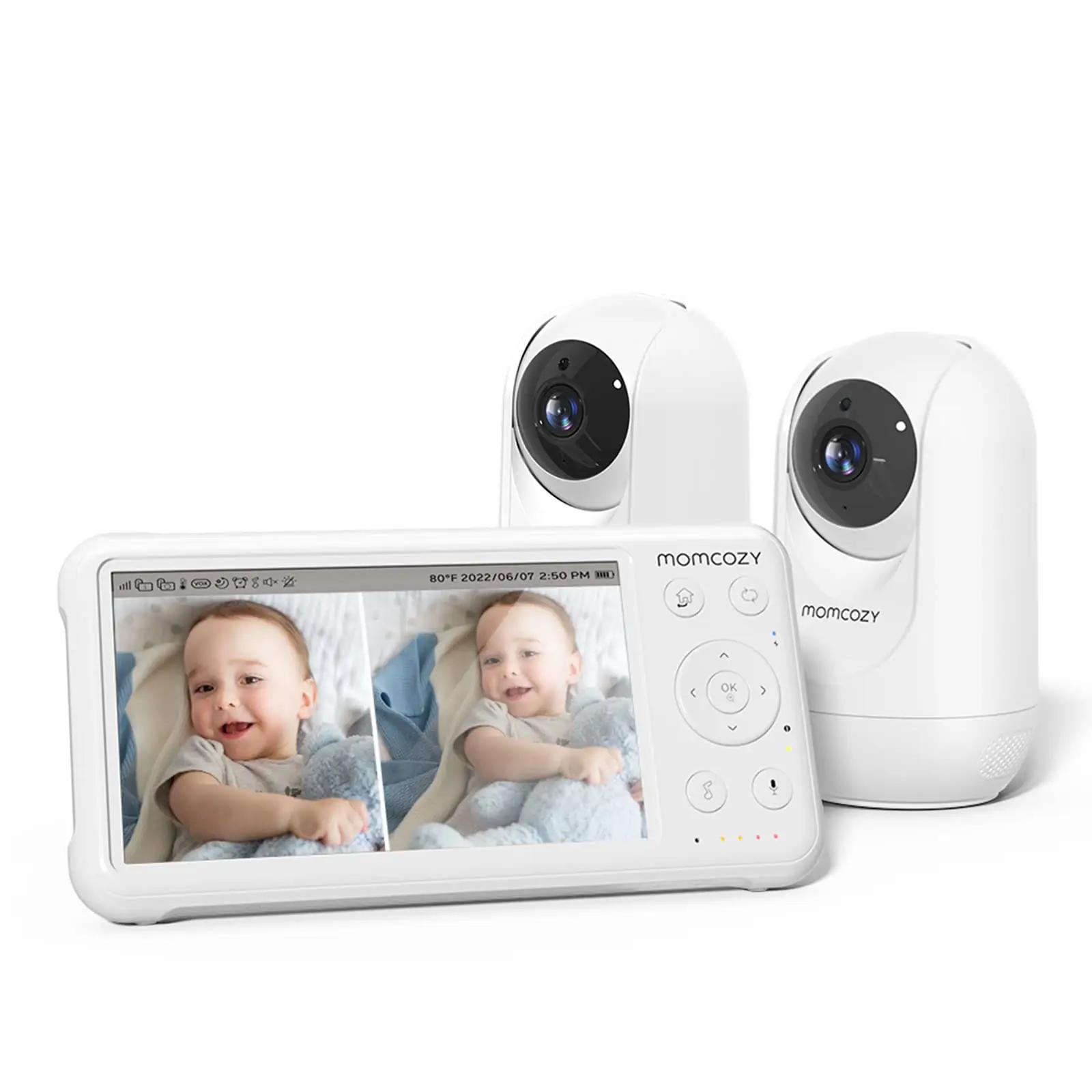 Momcozy beebimonitor kahe kaameraga — selge öövaade