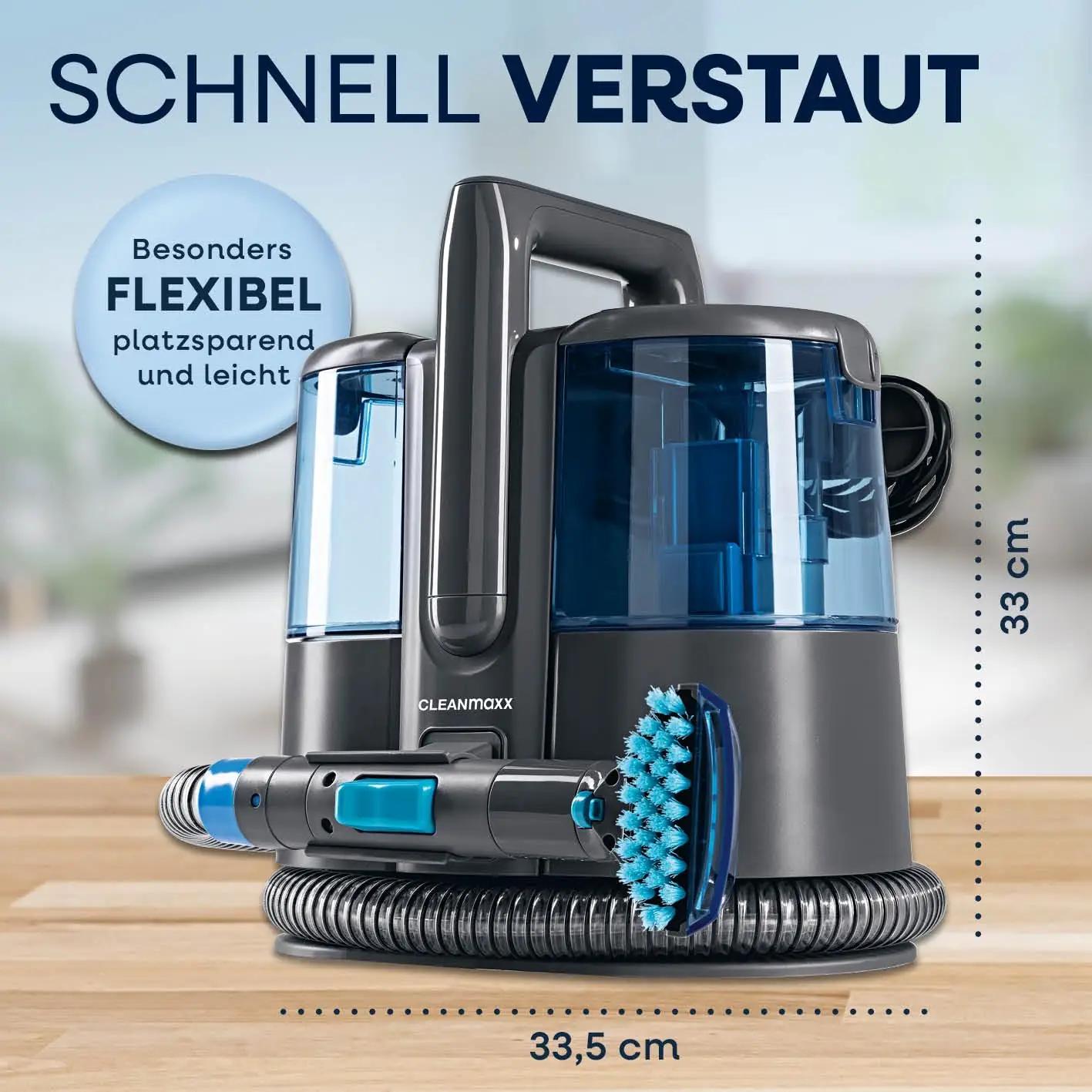 CLEANmaxx tugev 3in1 plekieemaldaja – Pro Power Spotcleaner – pilt 8