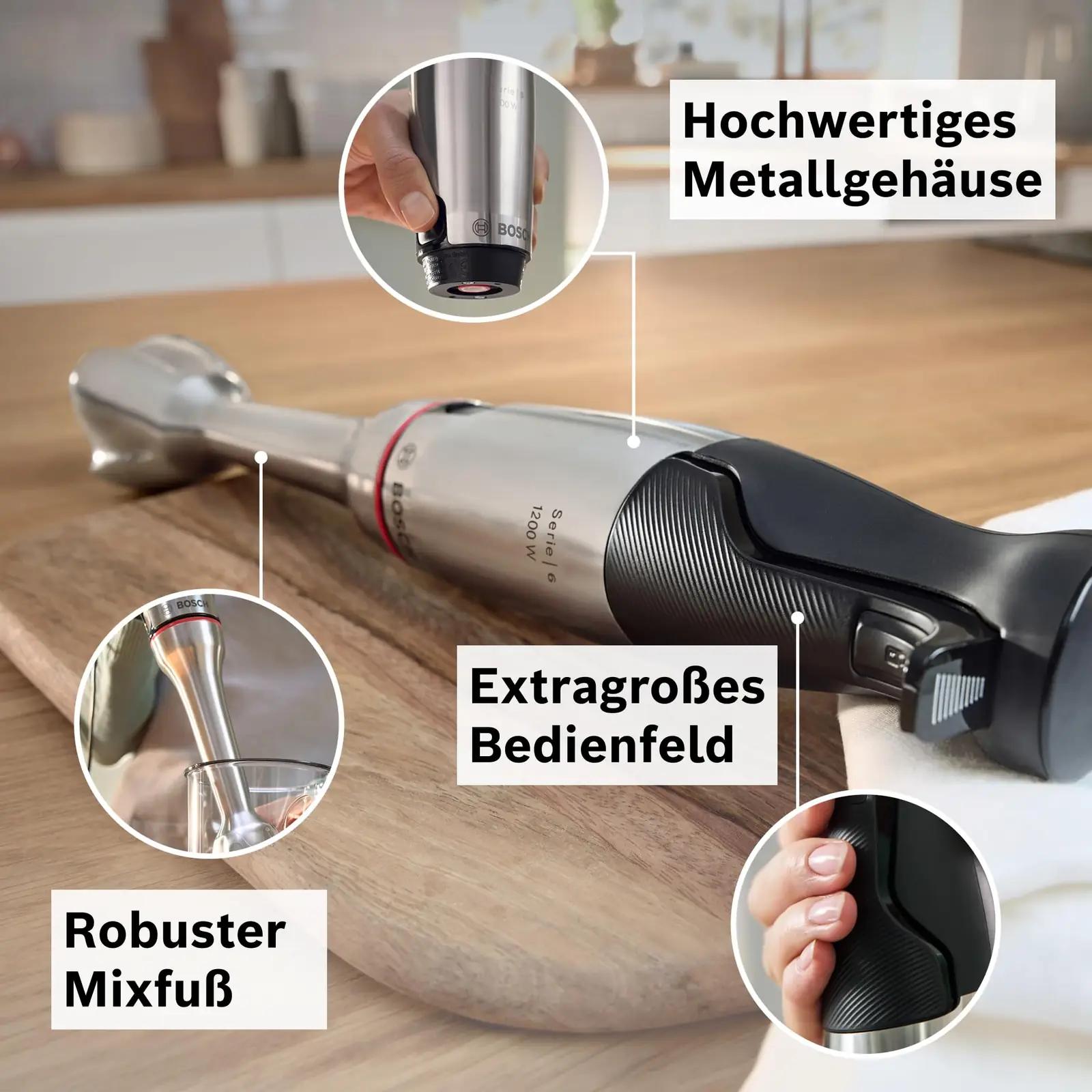 Bosch ErgoMaster 6 saumikser, 1200 W, teras – kasutusnäide