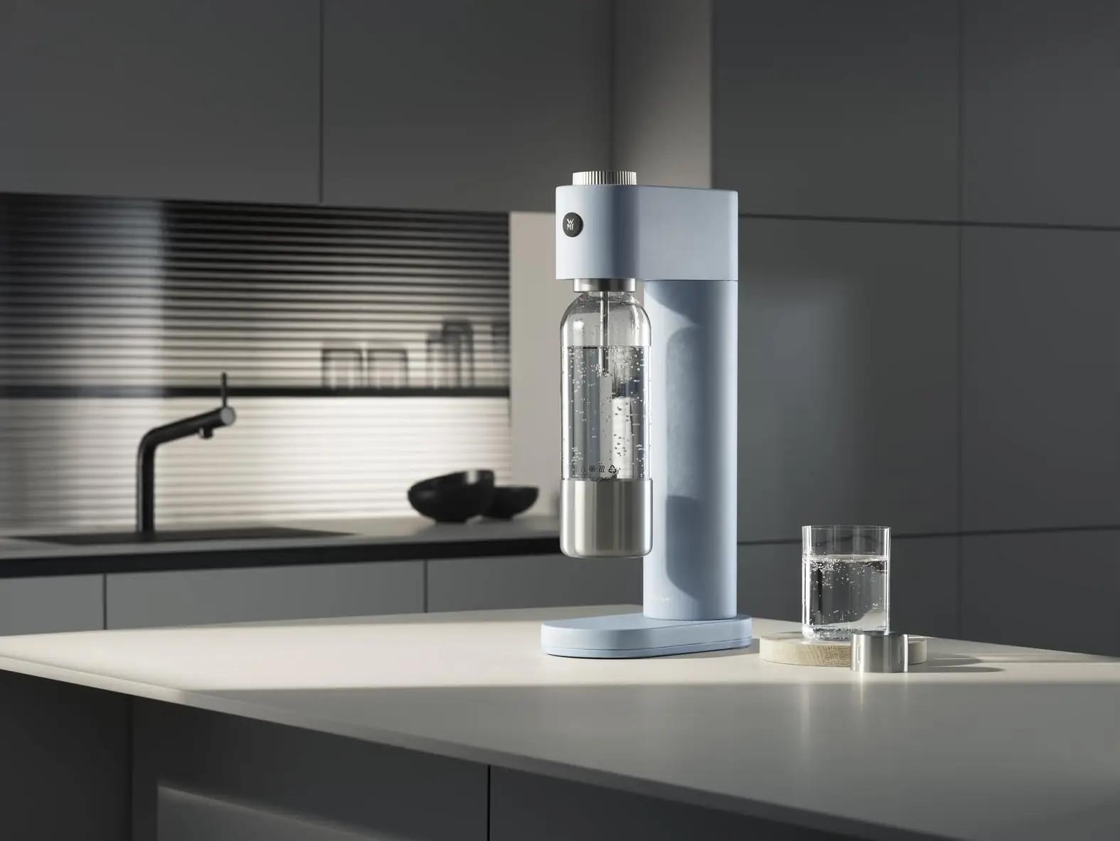 WMF Element One vee karbonisaator, Cromargan® – detailne vaade