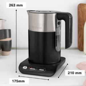 Bosch veekeetja 1 5-liitrise mahuga küljelt vaates