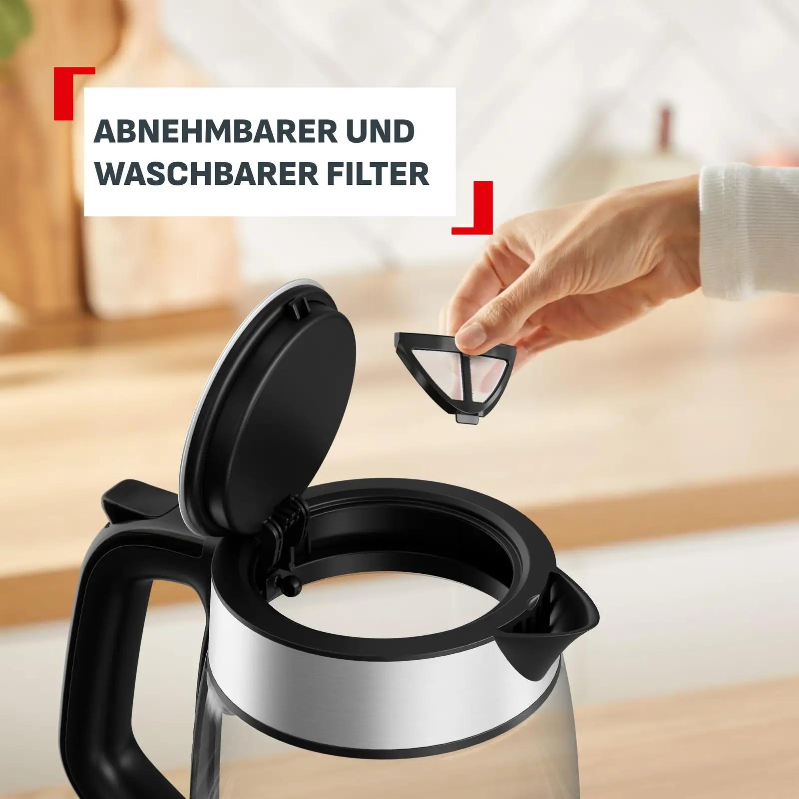 Tefal klaasist veekeetja KI6A58E0, 1,7 l – pilt 6