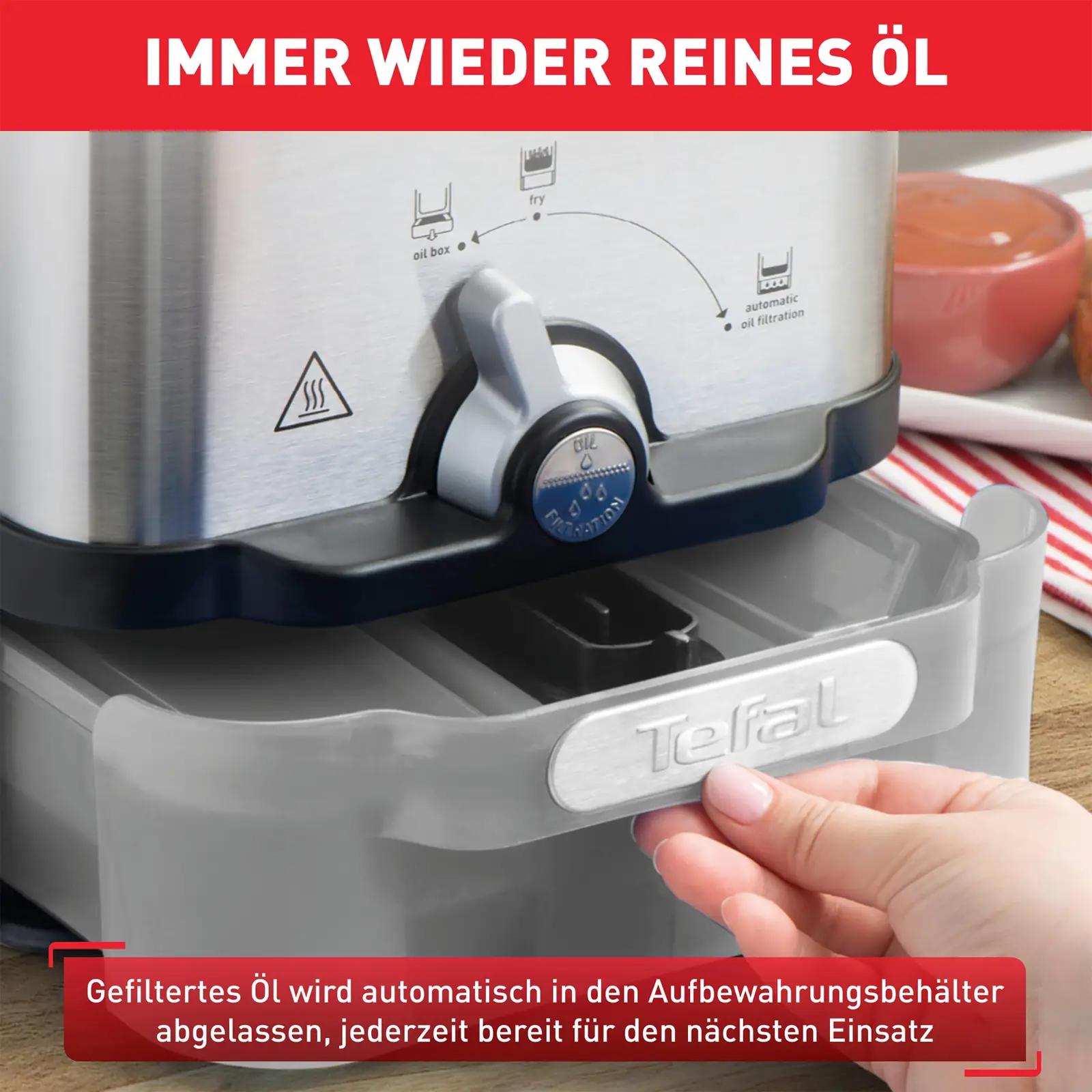 Tefal fritüür FR7016, 2 l, roostevaba teras – lisavaade