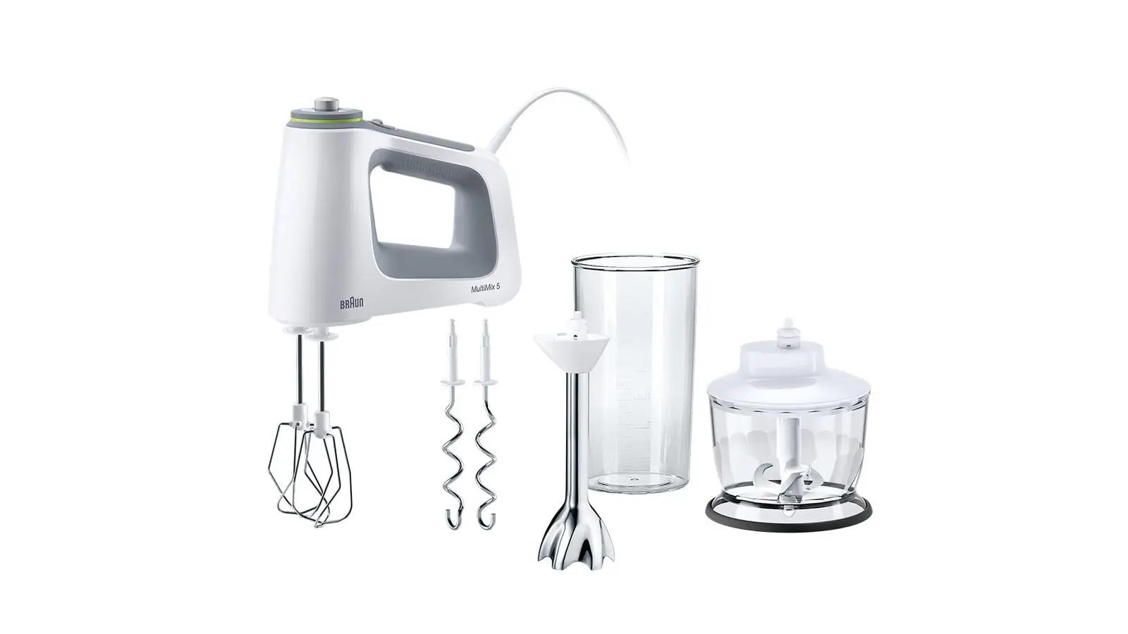 Braun MultiMix 5 HM 5137 käsimikser 750 W – kasutusnäide