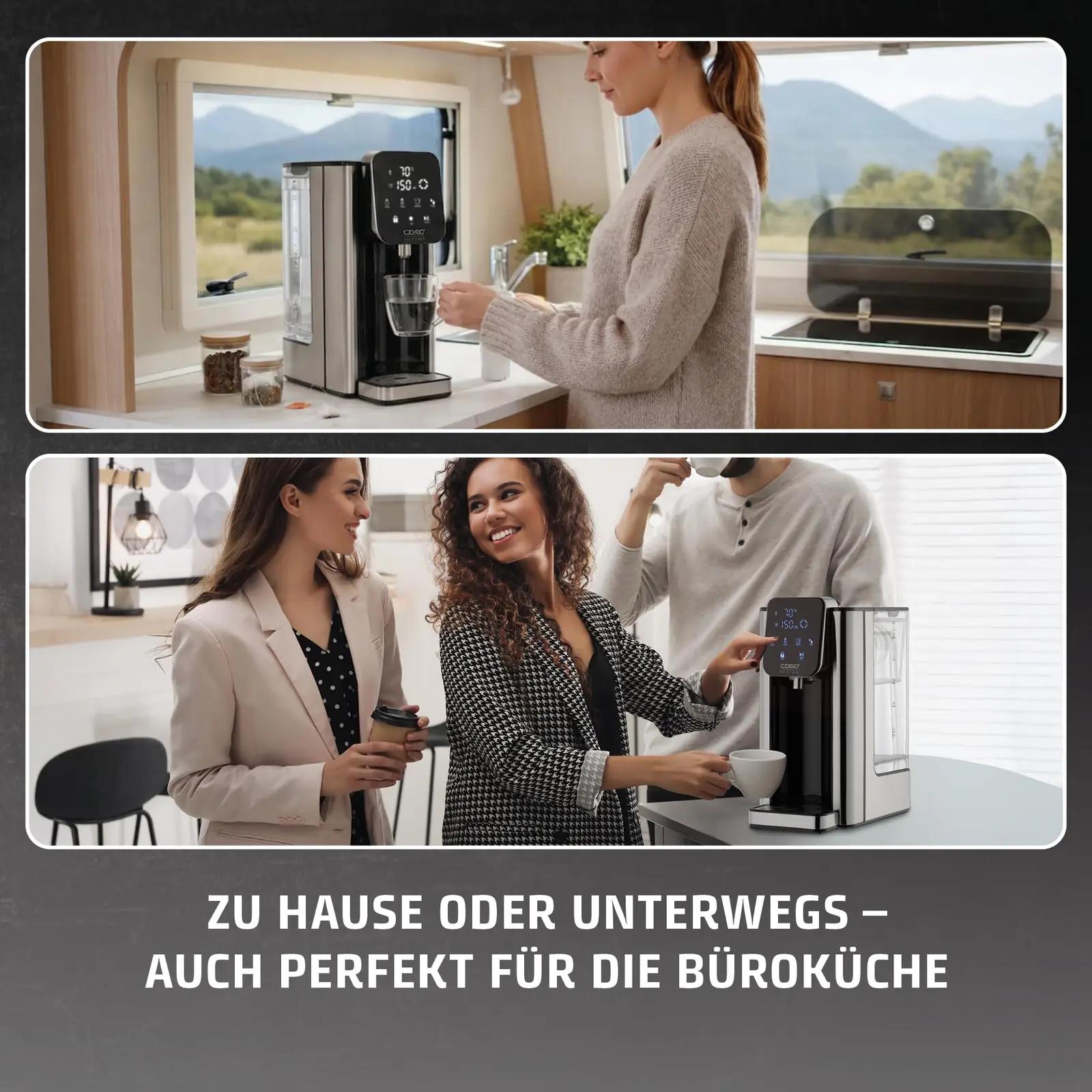 Caso HW 666 Inox UV kuuma vee dispenser, 2,7 L – pilt 9