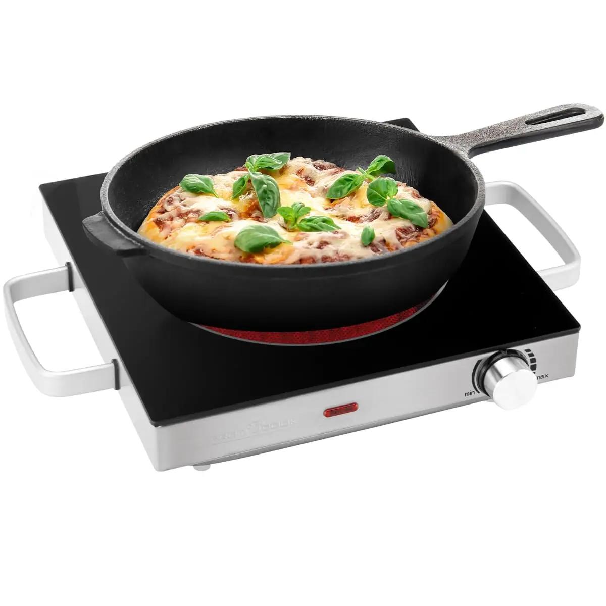 Profi Cook üksikinduktsioonplaat klaaskeraamikast 2000 W – pilt 8