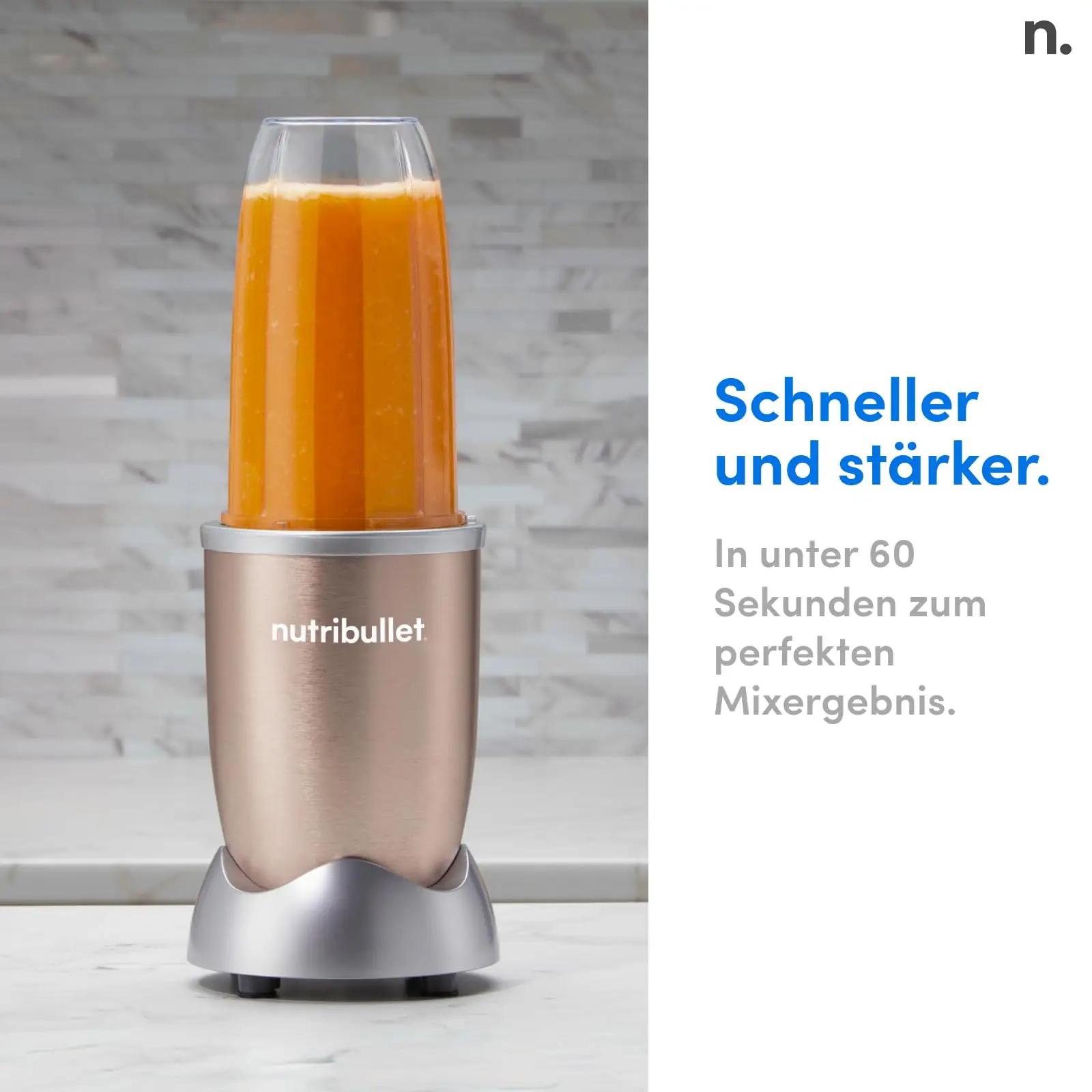 NutriBullet Pro standmixer, 900 W ja 700 ml – kasutusnäide