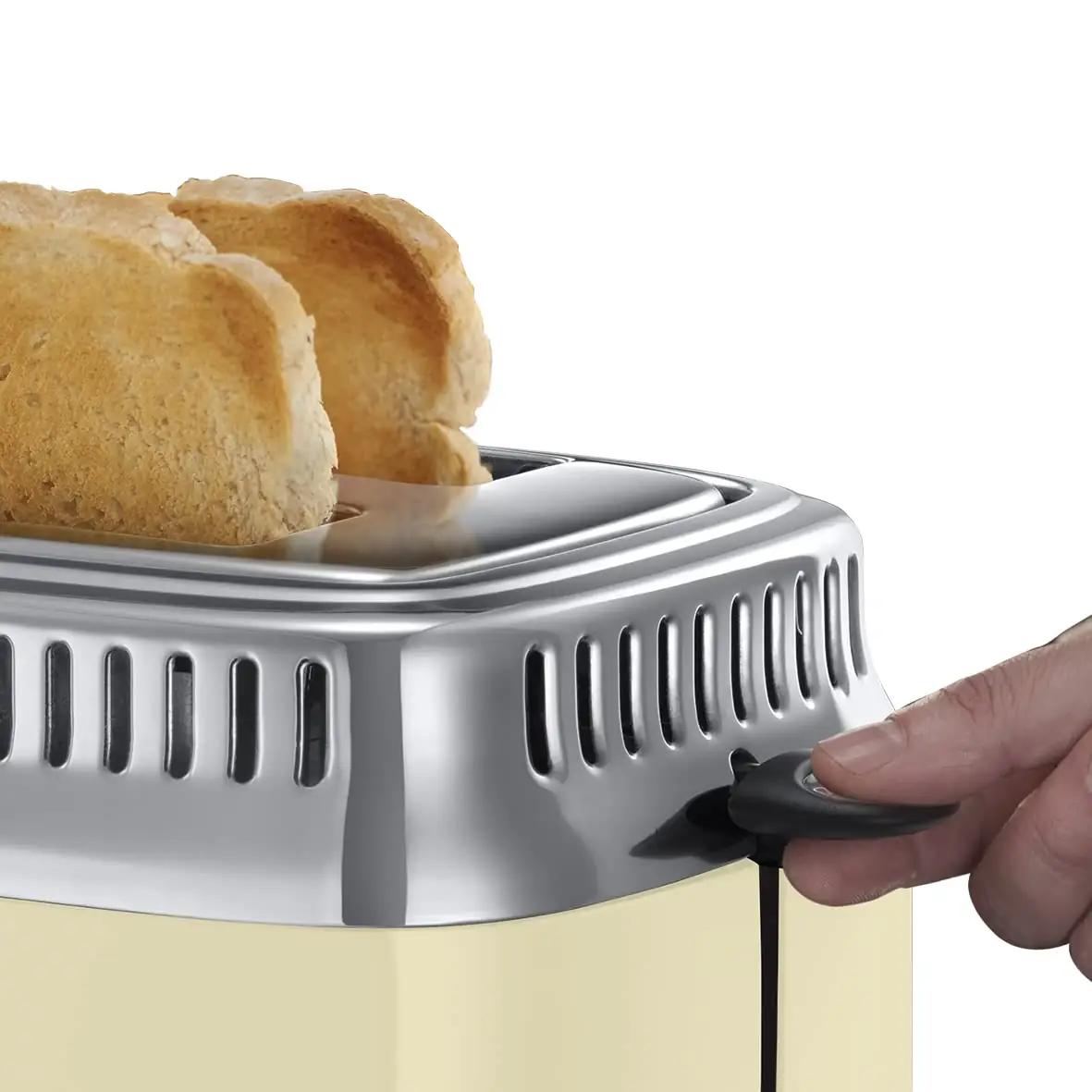 Russell Hobbs röster 2 viilule, roostevabast terasest – pakend ja tarvikud