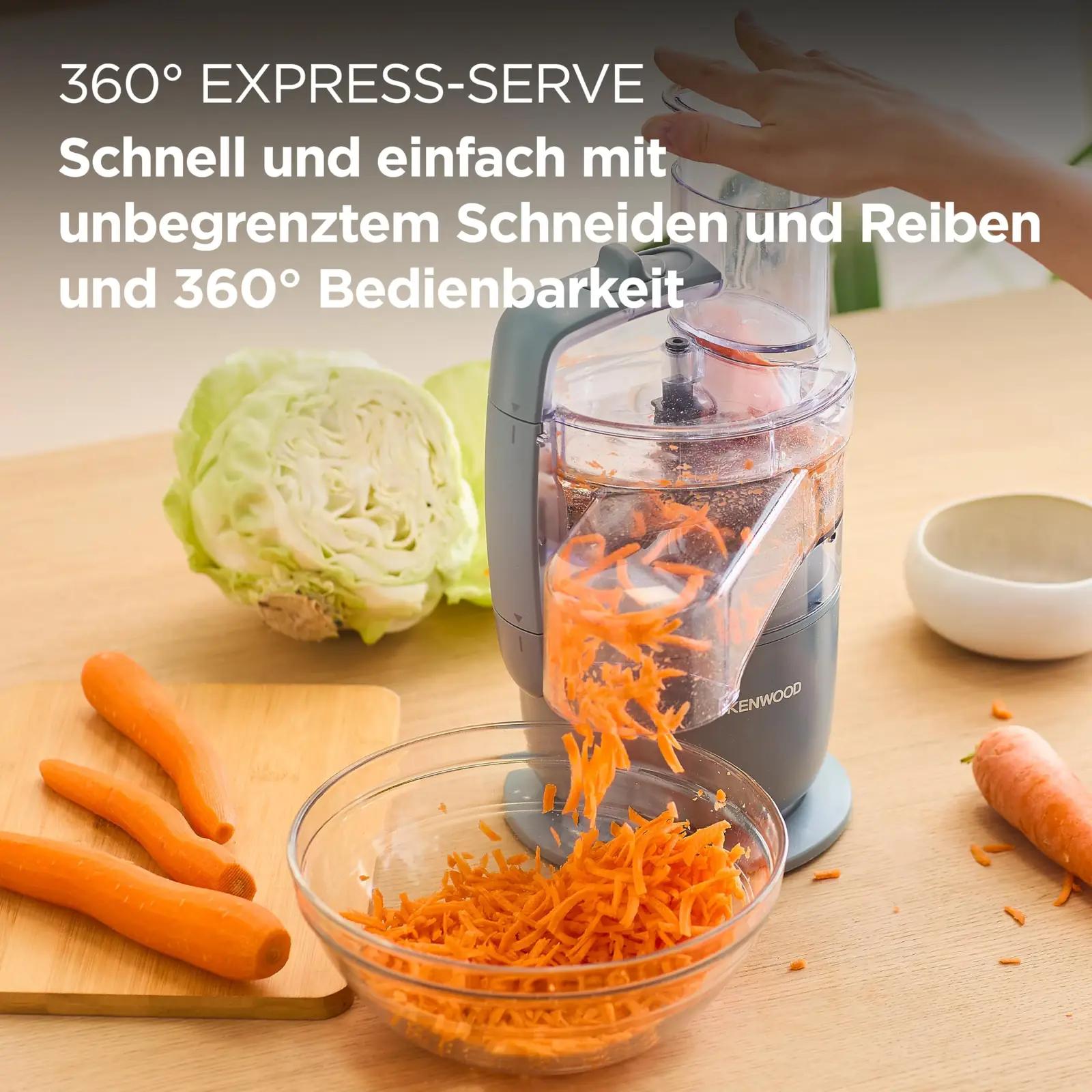Kenwood MultiPro Go köögimasin 1,3 l ja 650 W – pakend ja tarvikud