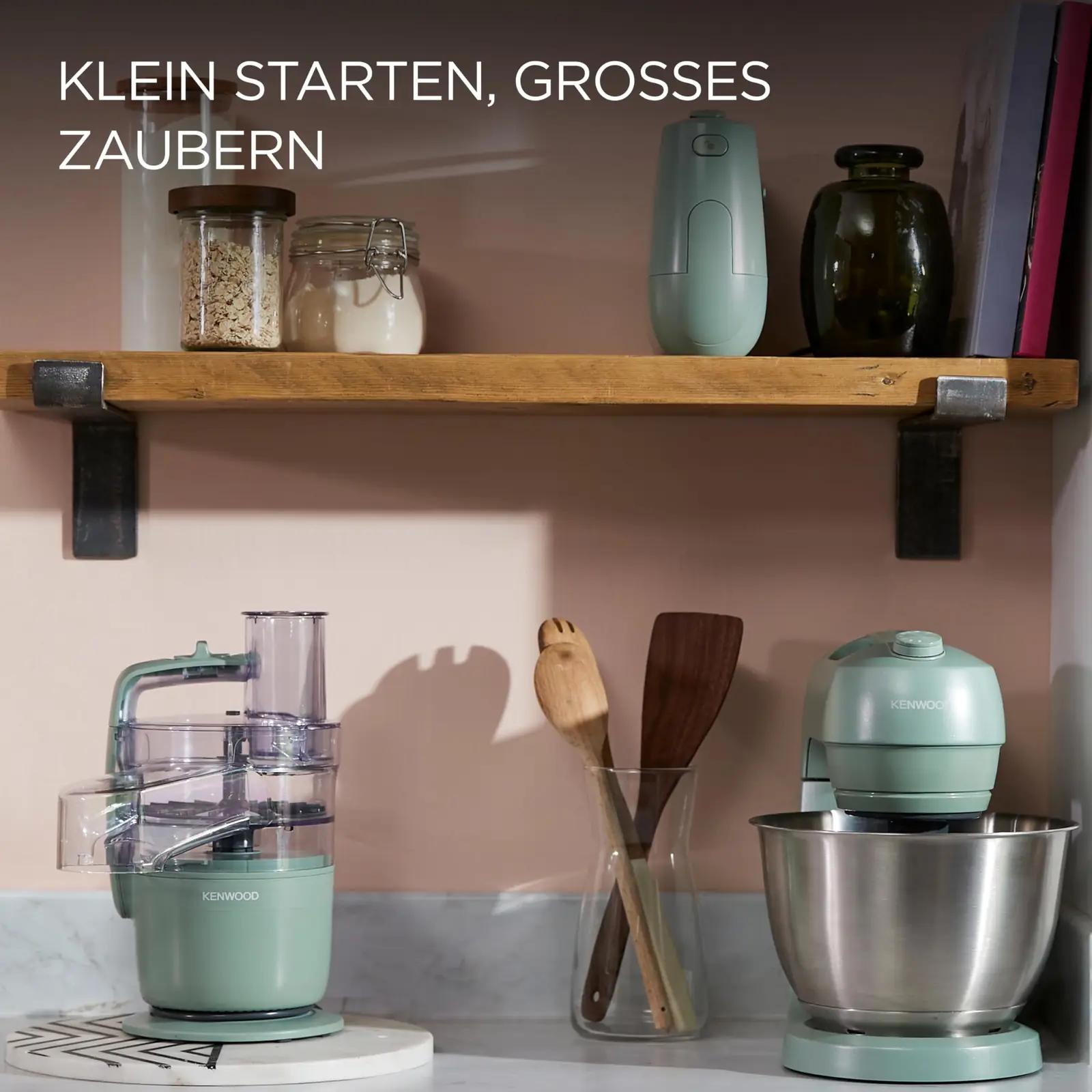 Kenwood köögikombain 900 W, rohelise viimistlusega – pilt 8