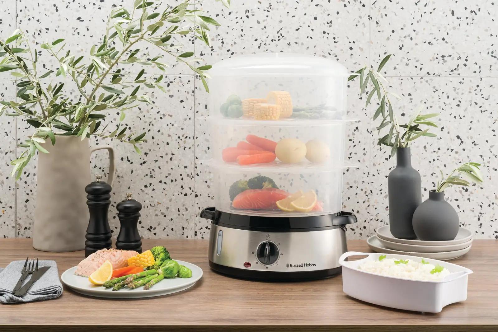 Russell Hobbs aurutaja, roostevaba teras, 9 l – pakend ja tarvikud