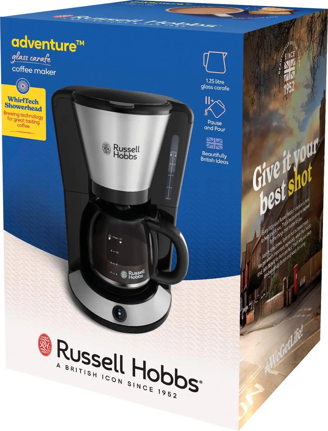 Russell Hobbs filterkohvimasin, roostevaba teras – pilt 8