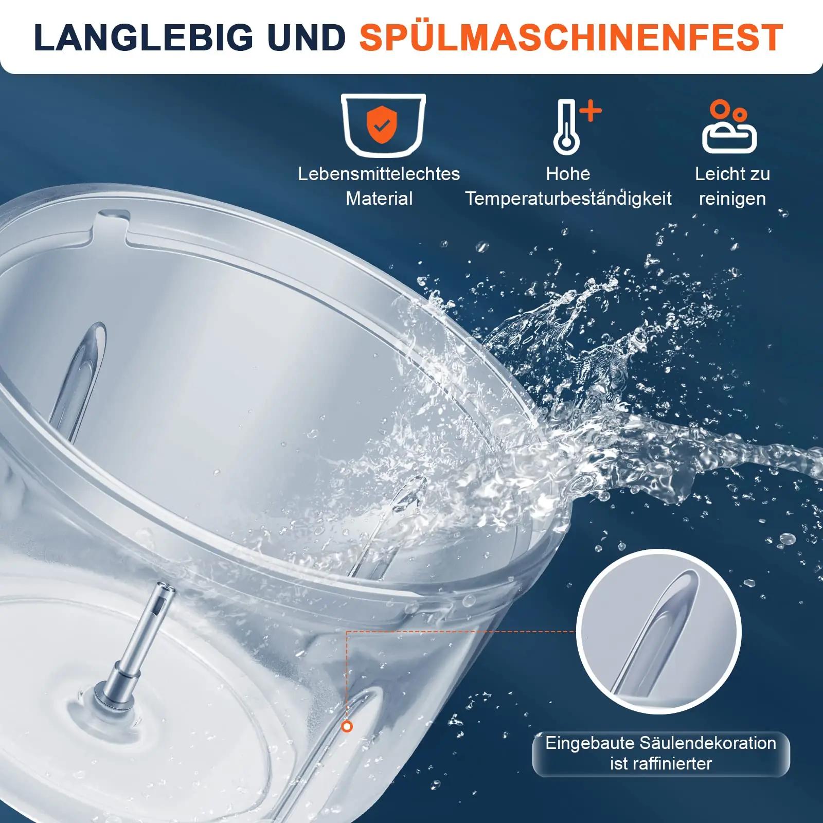 Bear klaasist elektriline hakkija 0,6L+2L – pilt 6