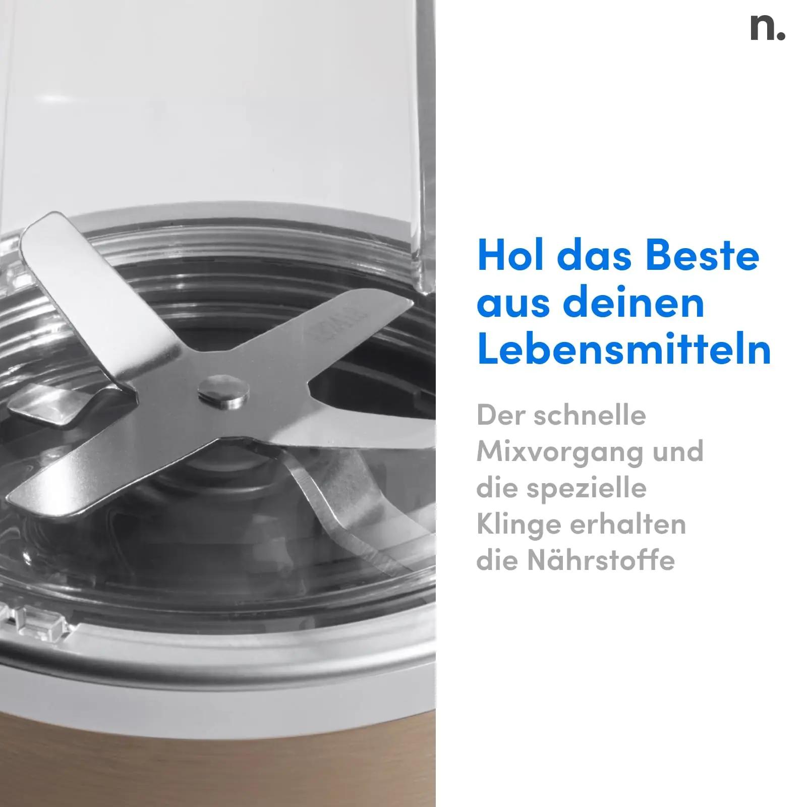 NutriBullet Pro standmixer, 900 W ja 700 ml – lisavaade