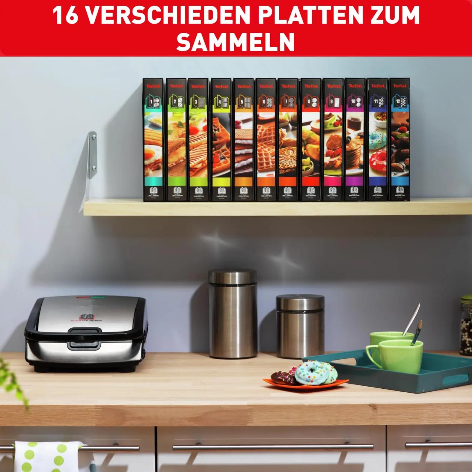 Tefal Snack Collection võileivagrill, 700 W – kasutusnäide