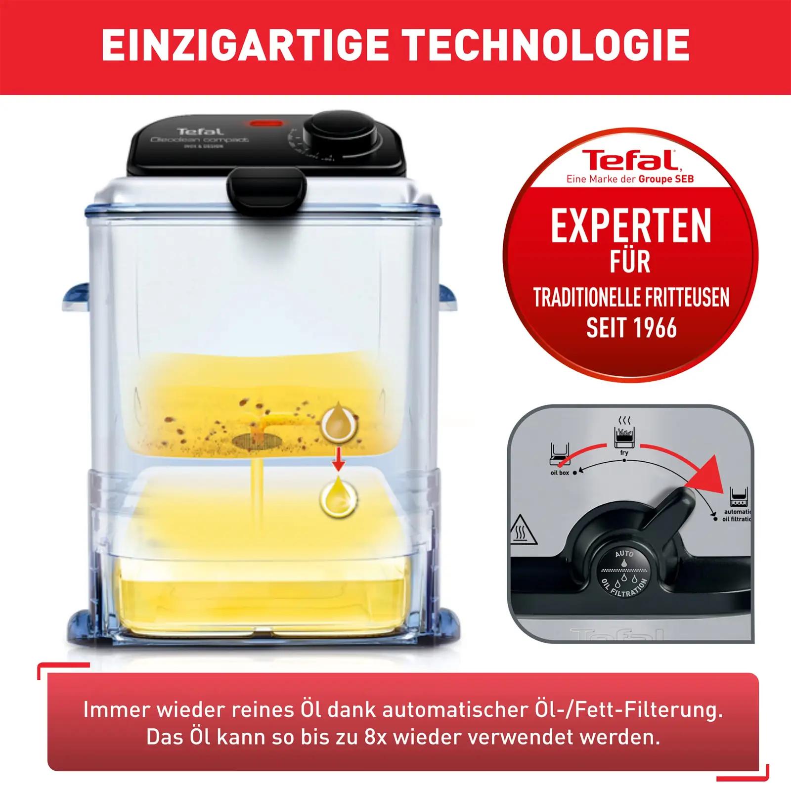 Tefal fritüür FR7016, 2 l, roostevaba teras – kasutusnäide