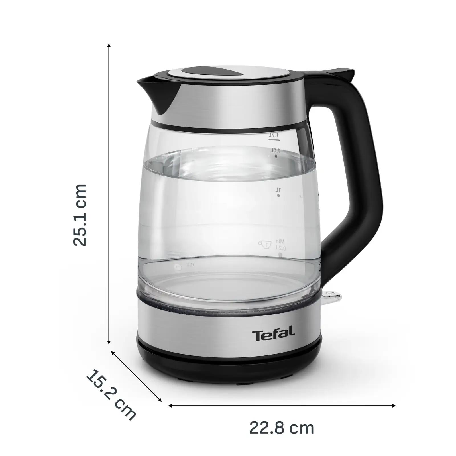 Tefal klaasist veekeetja KI6A58E0, 1,7 l – pilt 8