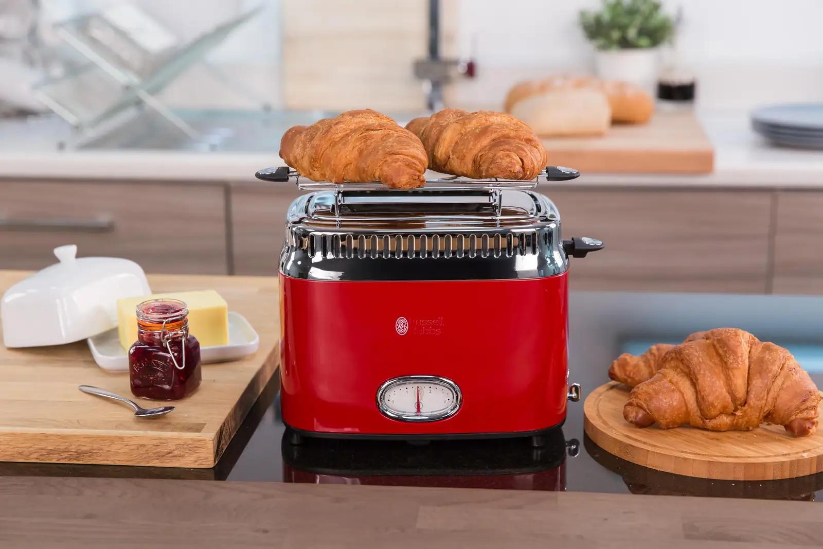 Russell Hobbs röster 2 viilu, roostevaba teras – detailne vaade