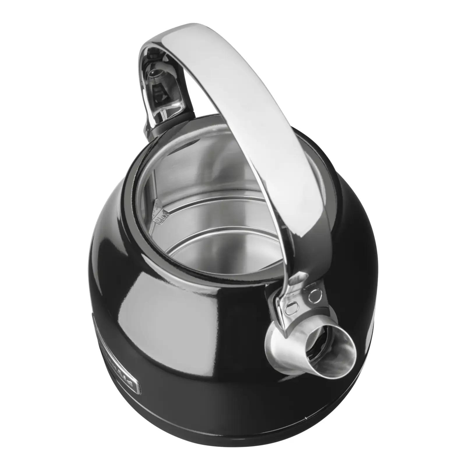KitchenAid veekeetja, roostevaba teras, 1,25 l – kasutusnäide