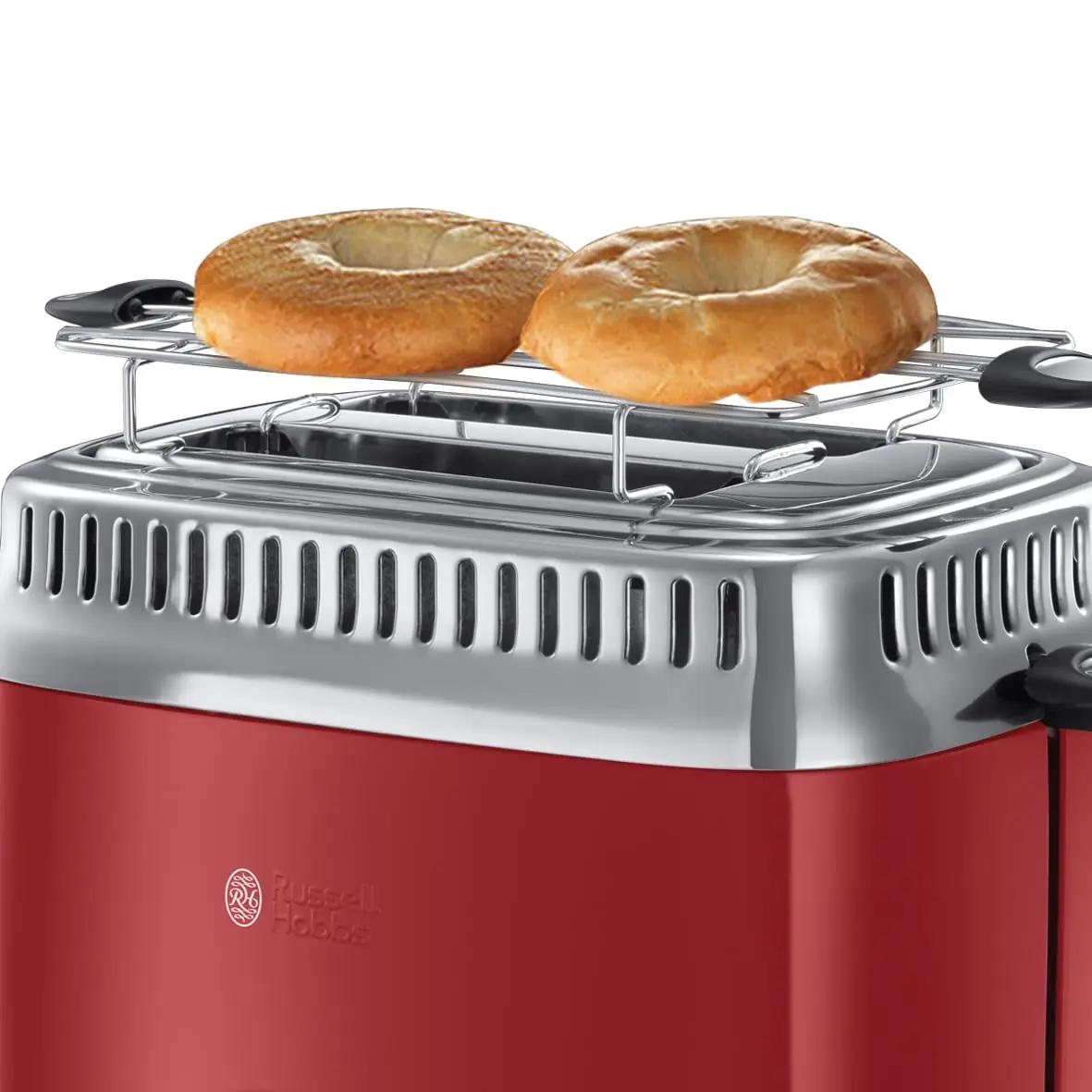 Russell Hobbs röster 2 viilu, roostevaba teras – pakend ja tarvikud