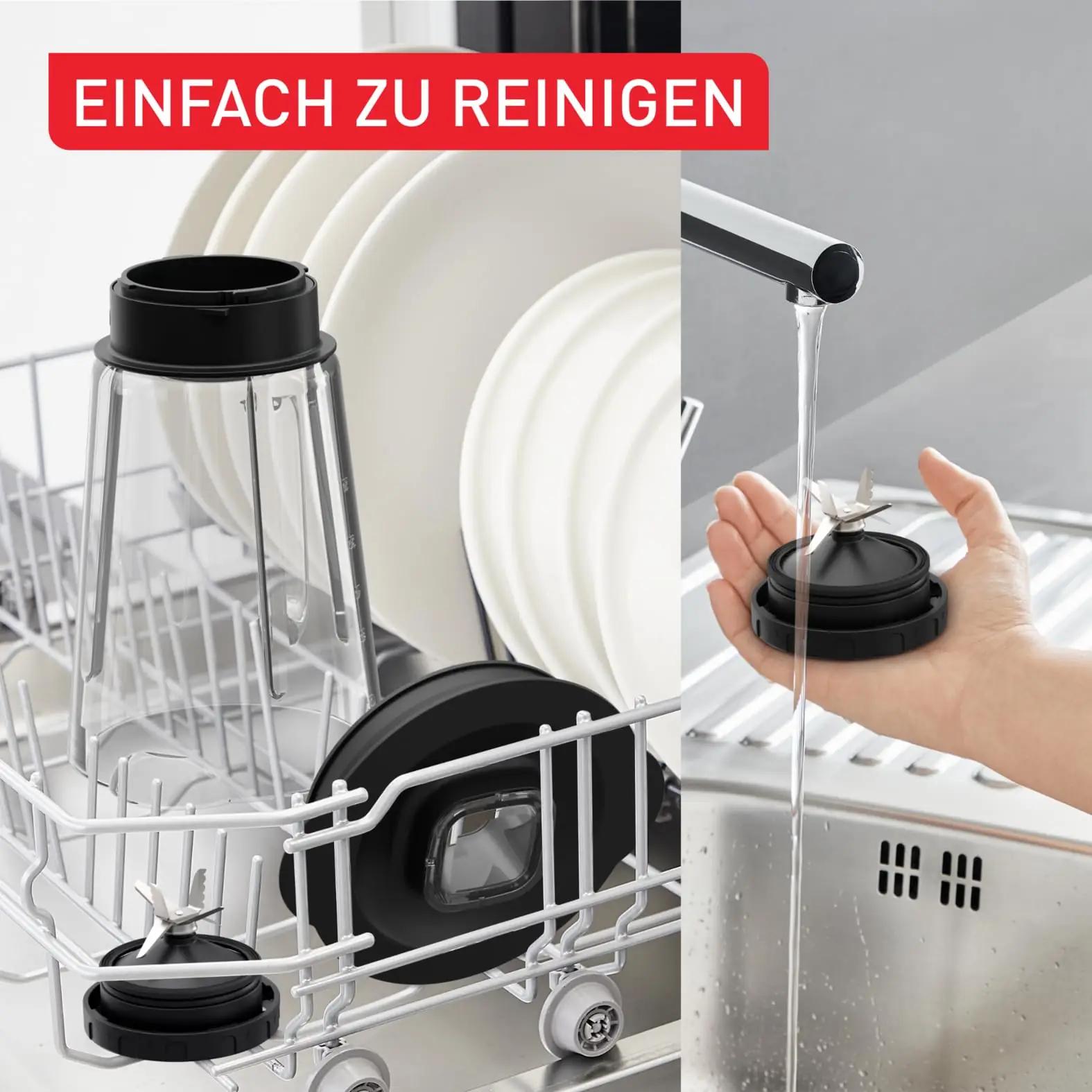 Tefal PerfectMix Essential klaaskannuga blender 2 l – kasutusnäide