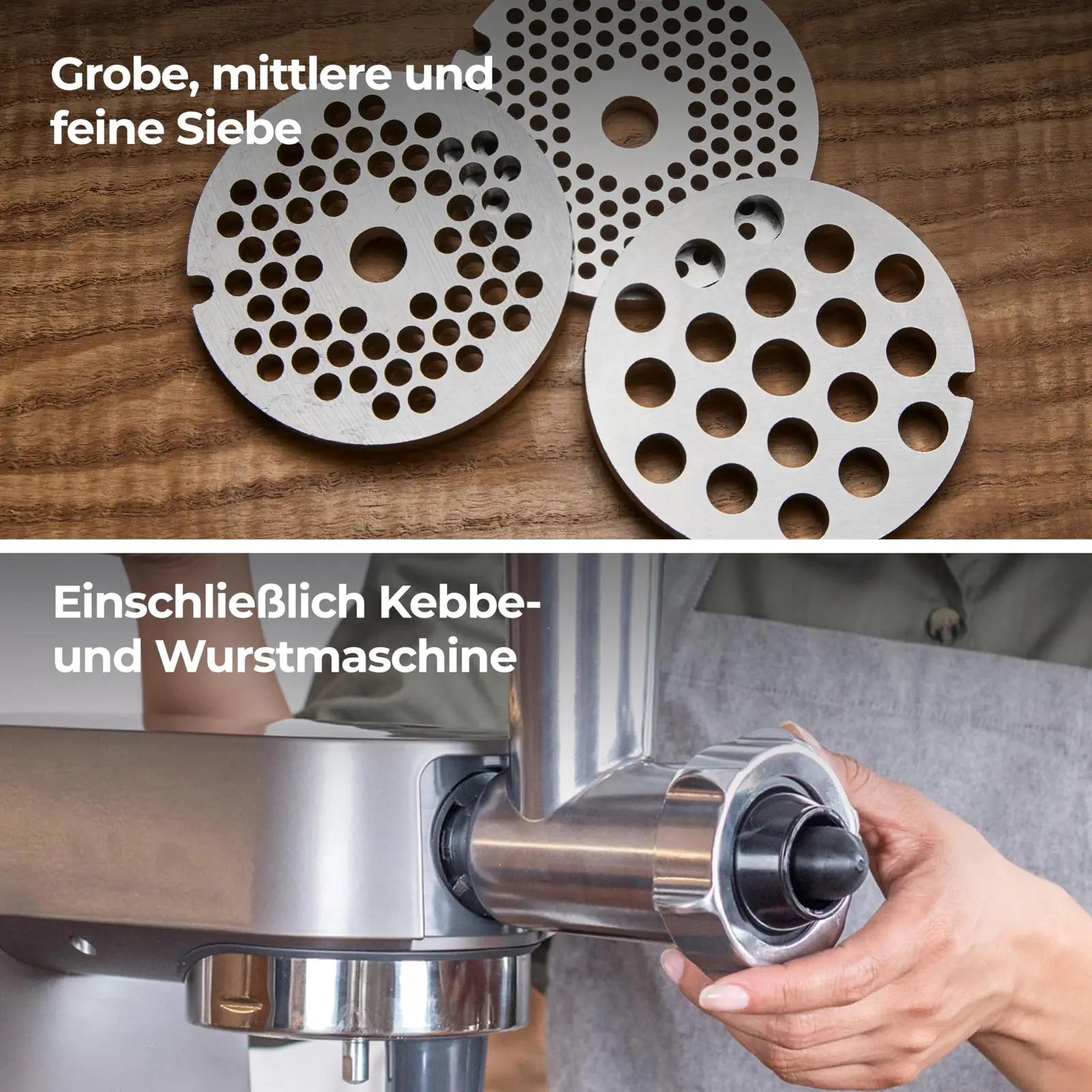 Kenwood hakklihamasin KAX950ME alumiiniumist – lisavaade