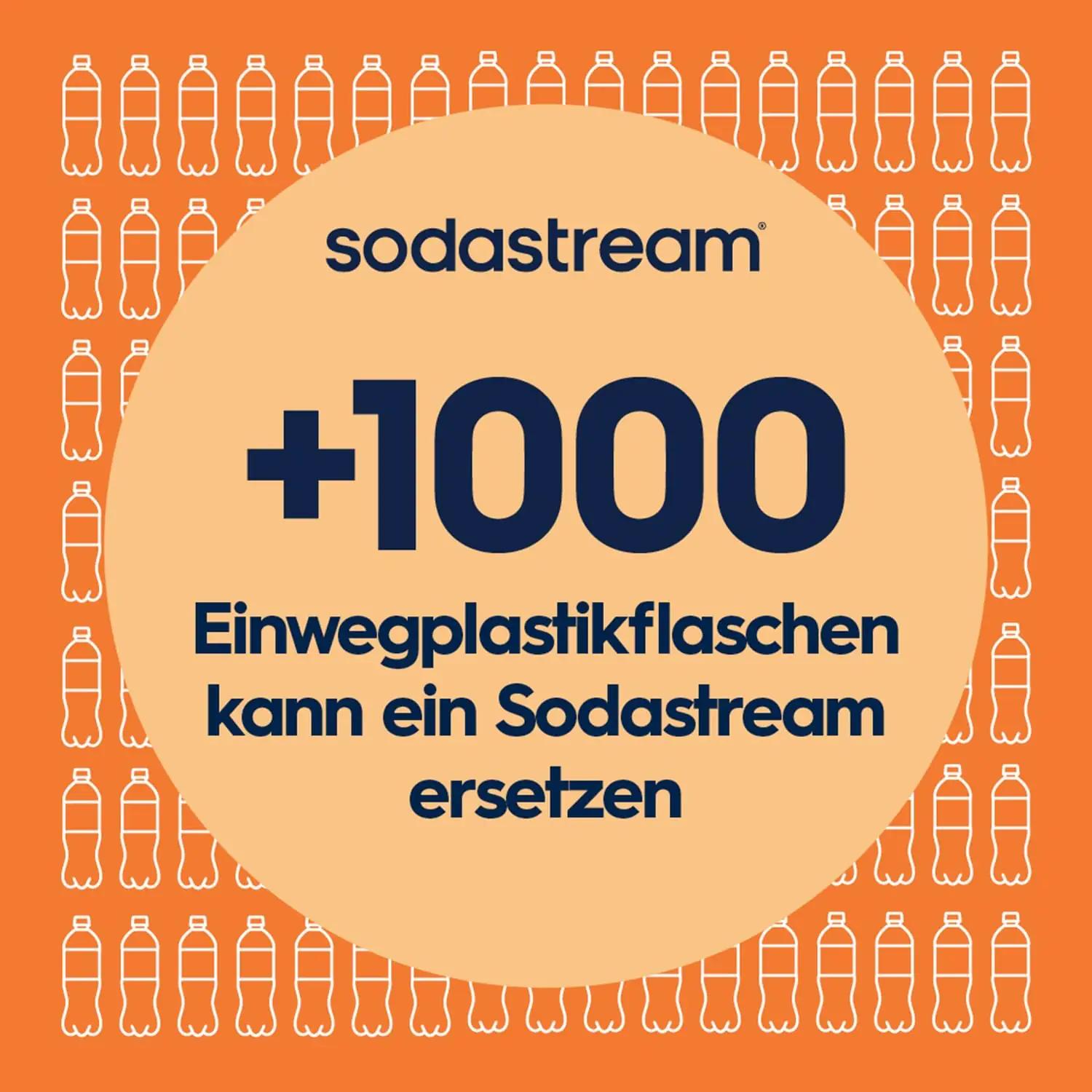 sodastream DUO vahuveemasin klaas- ja plastpudeliga – lisavaade