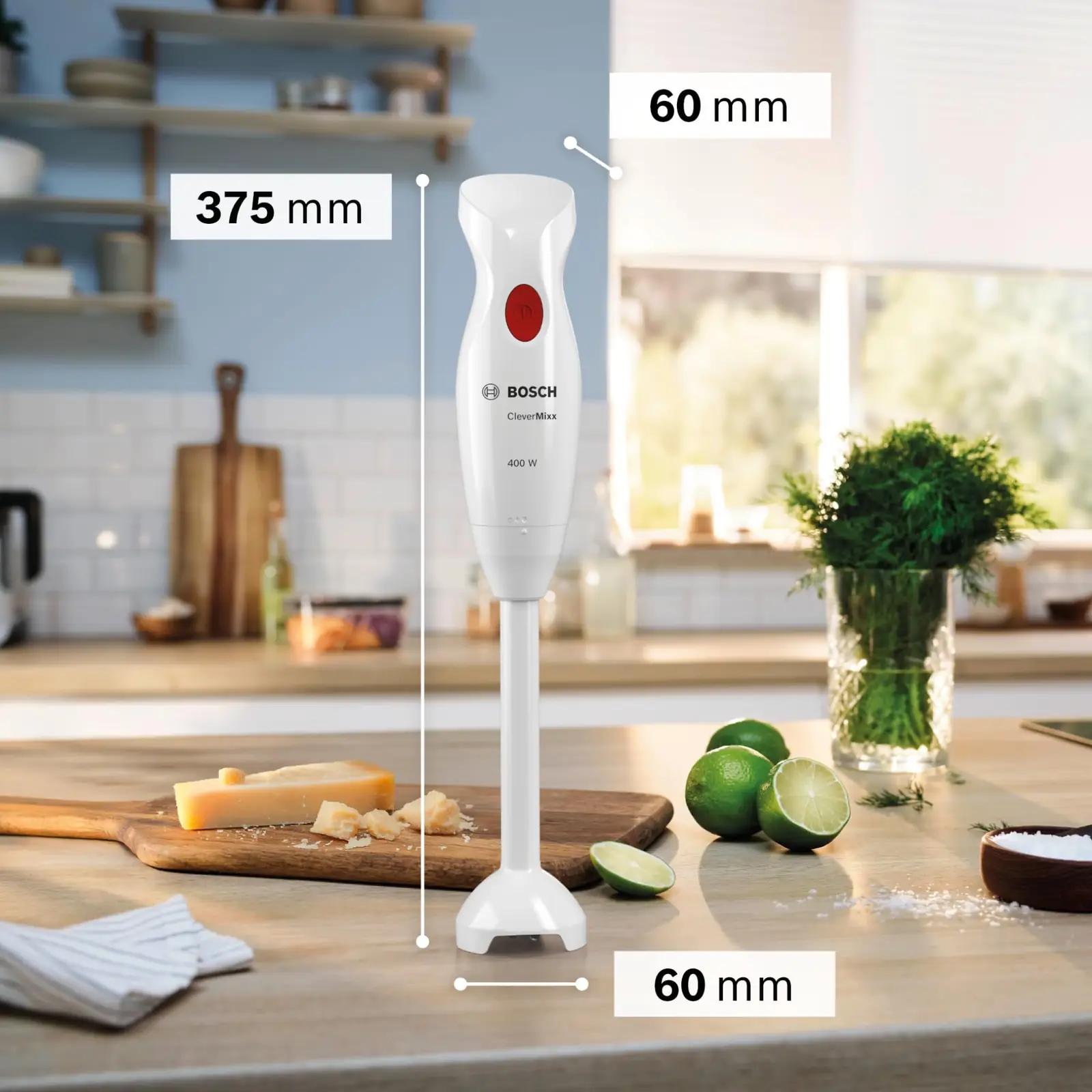 Bosch CleverMixx stavmiks plastist, 400 W – detailne vaade