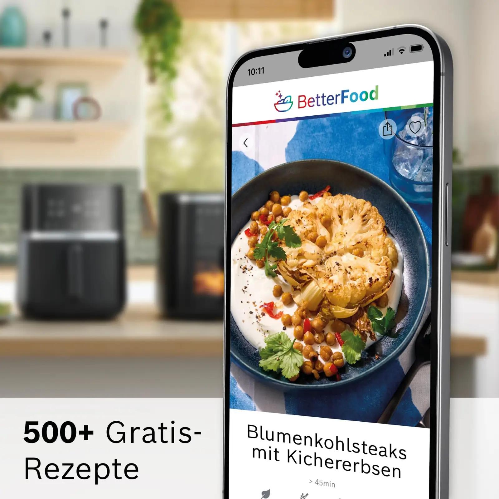 Bosch kuumaõhufritüür 6,1 L, plast, MAF462C0 – pilt 7