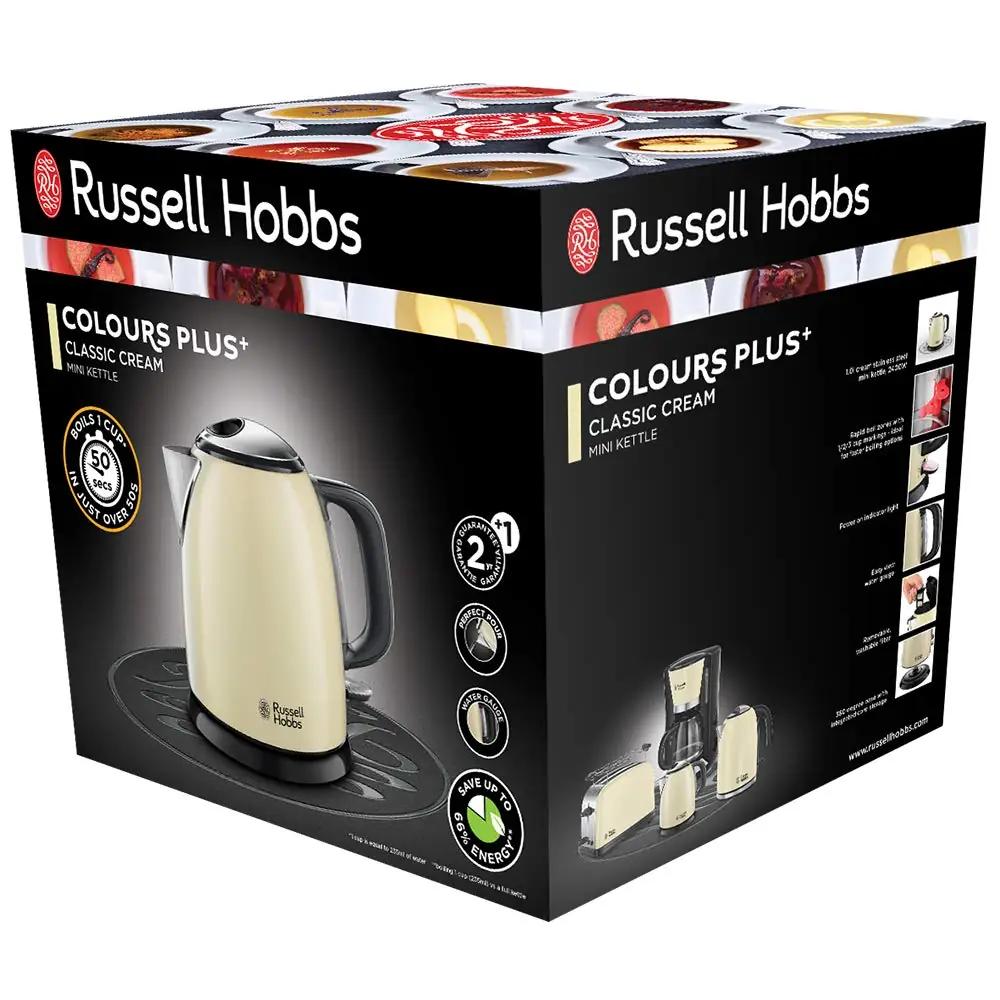 Russell Hobbs 1 l veekeetja, roostevaba teras – detailne vaade