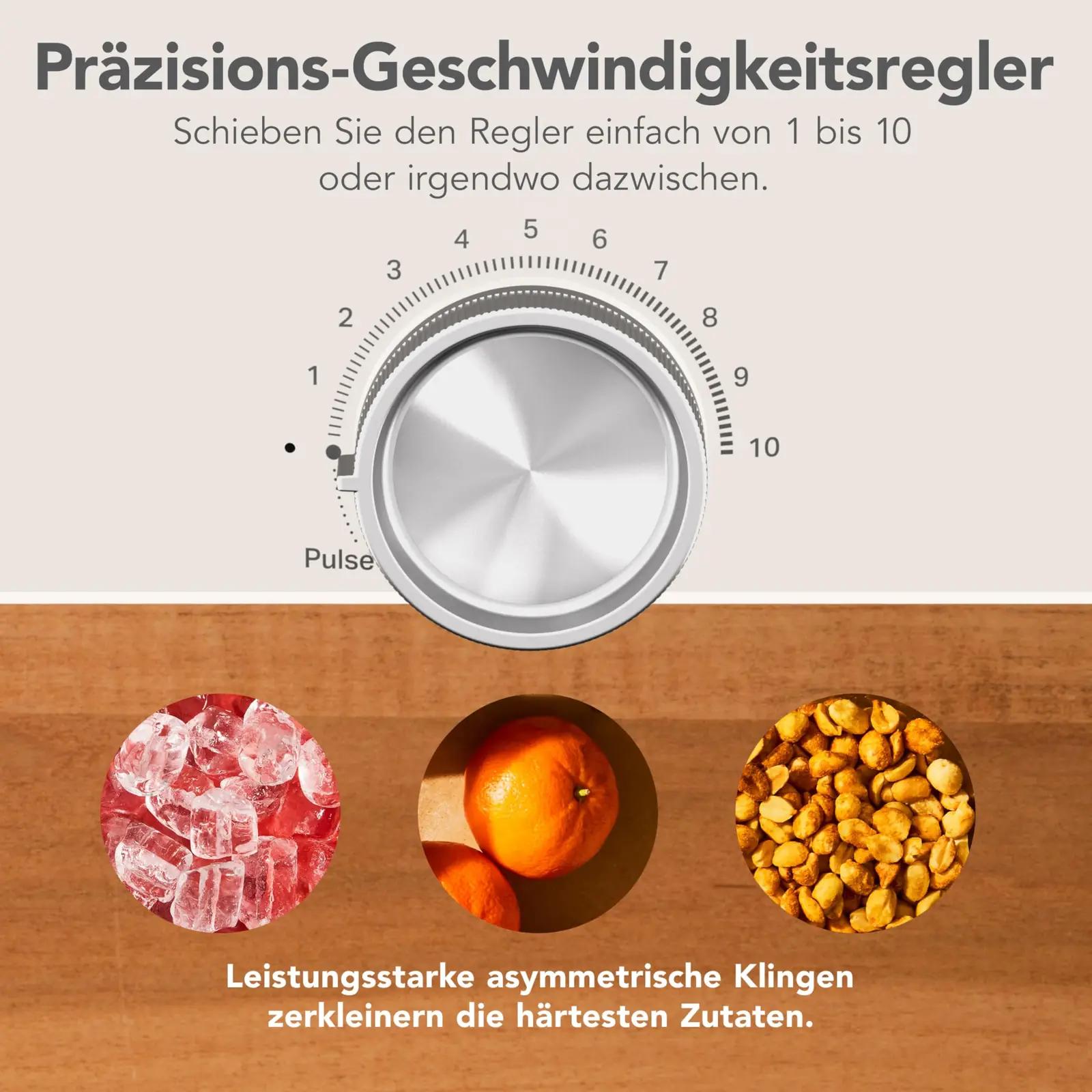 KitchenAid Pure Power standmixer, 2L kann – pakend ja tarvikud