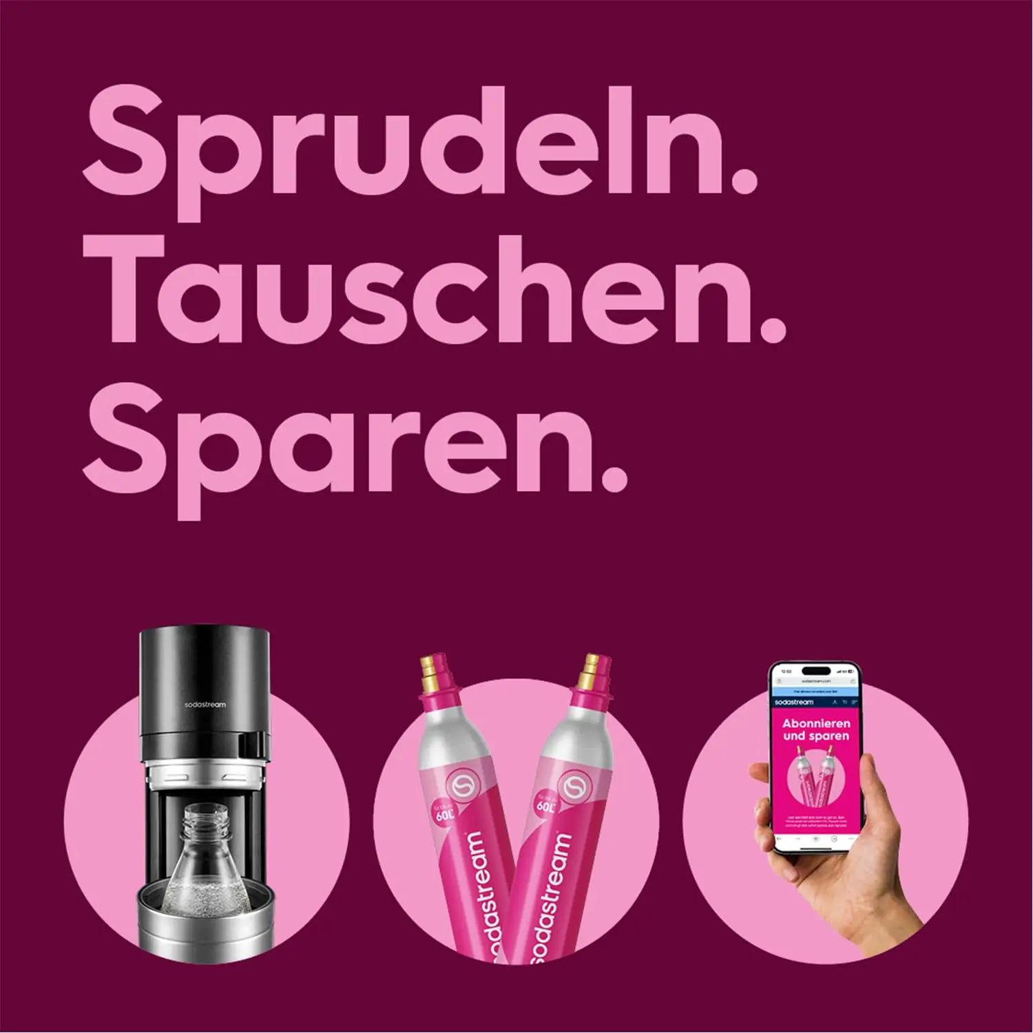 sodastream DUO vahuveemasin klaas- ja plastpudeliga – pilt 8