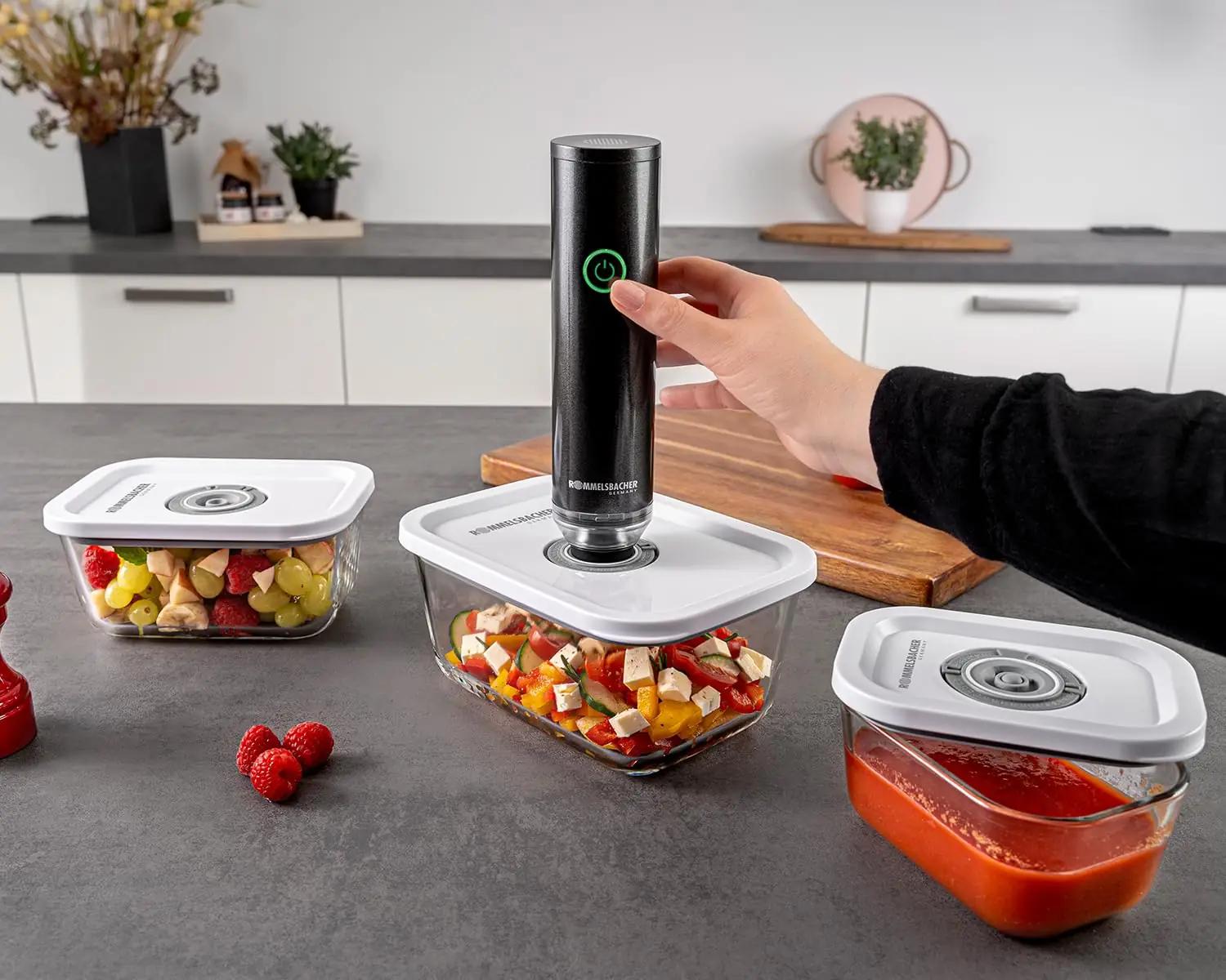 Rommelsbacher käsivakuumierija komplekt VAC 253/S – detailne vaade