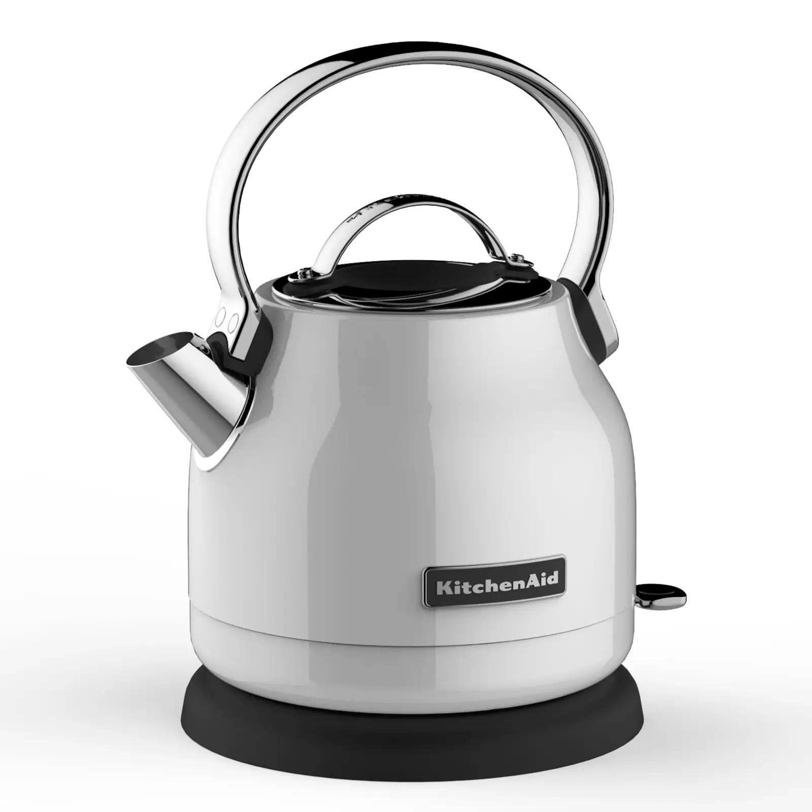 KitchenAid veekeetja roostevabast terasest 1,3 l – pakend ja tarvikud