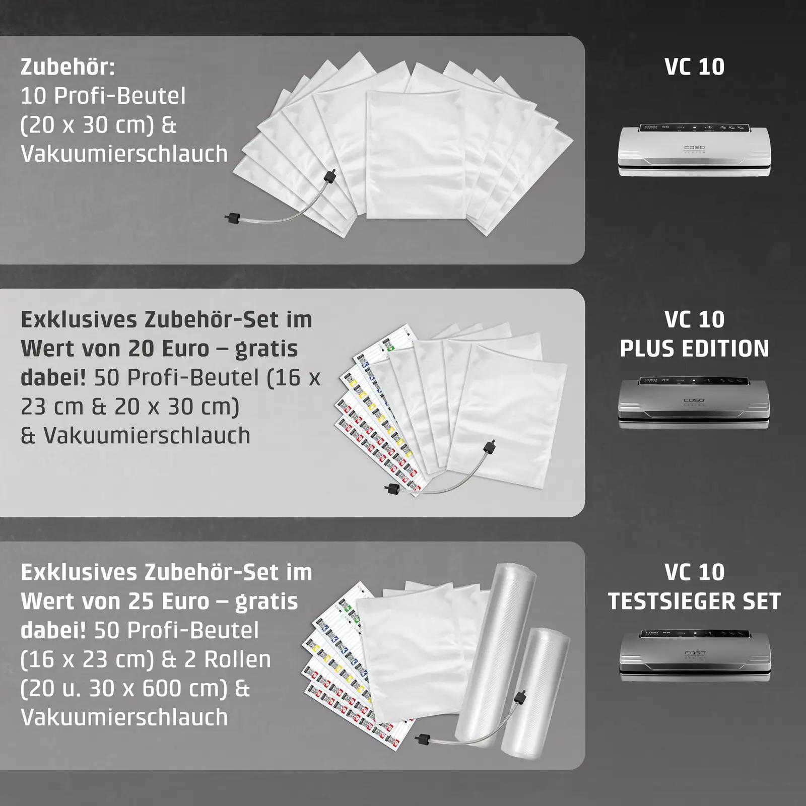 Caso VC 10 Plus vaakumseade, plast, 30 cm – pilt 7