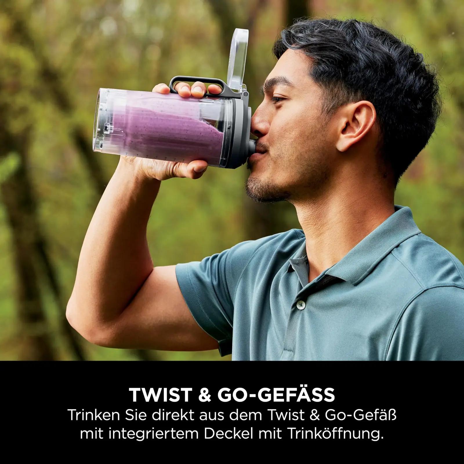 Ninja Blast Max blender 570 ml, taaslaetav – pilt 9