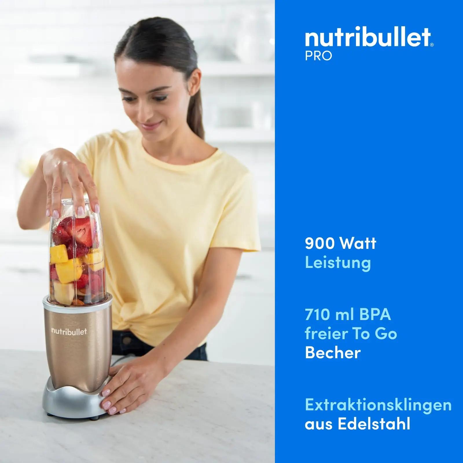 NutriBullet Pro standmixer, 900 W ja 700 ml – detailne vaade