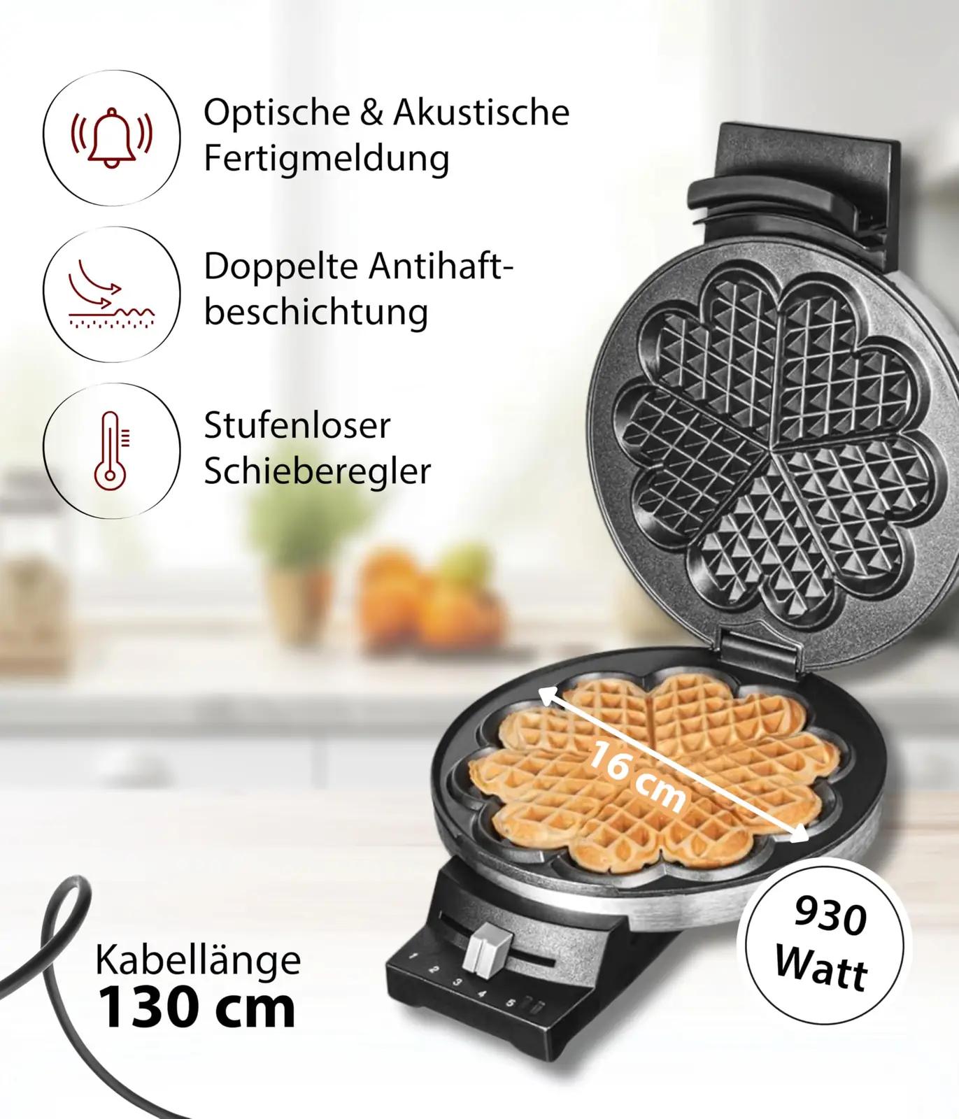 Cloer vahvliraud 16 cm südamevahvli jaoks