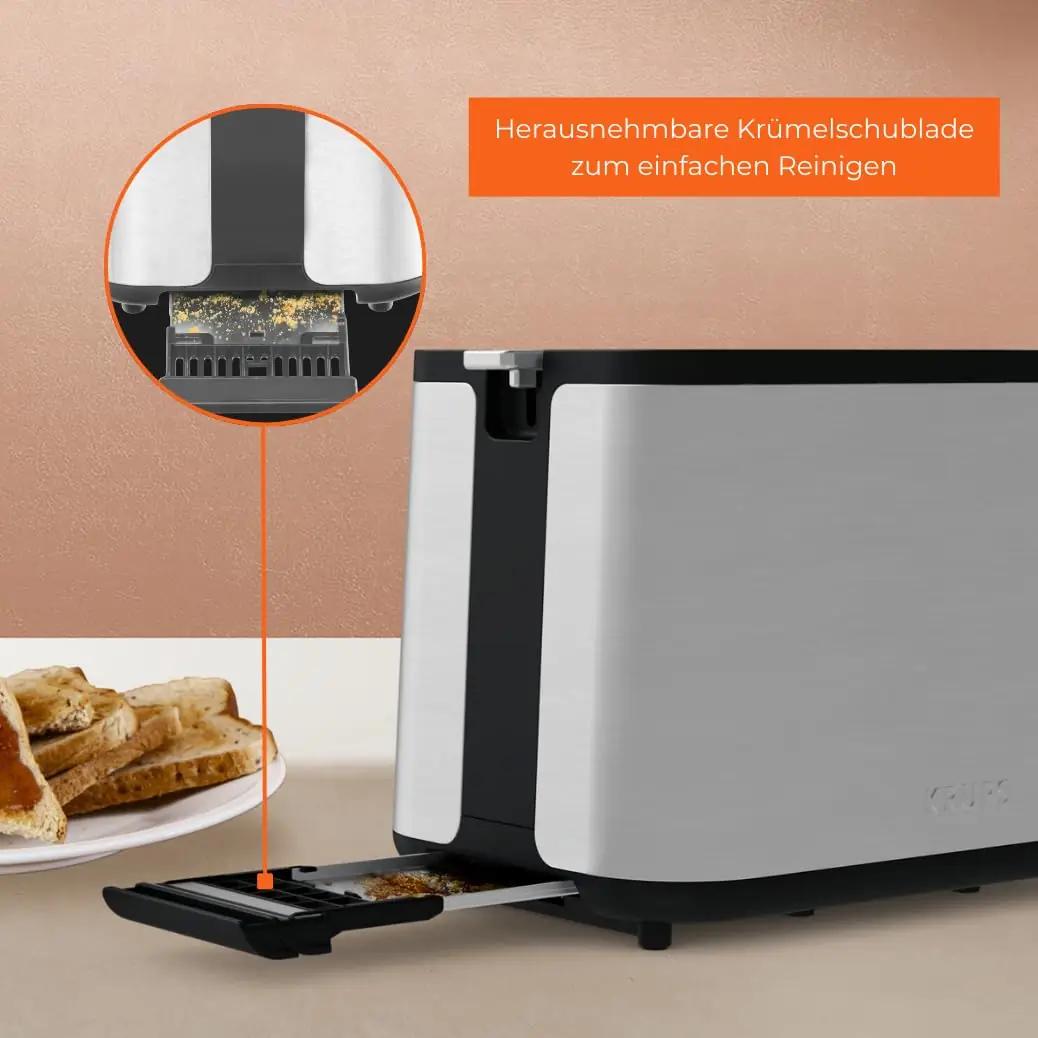KRUPS KH442D röster, roostevaba teras, 850 W – pilt 6